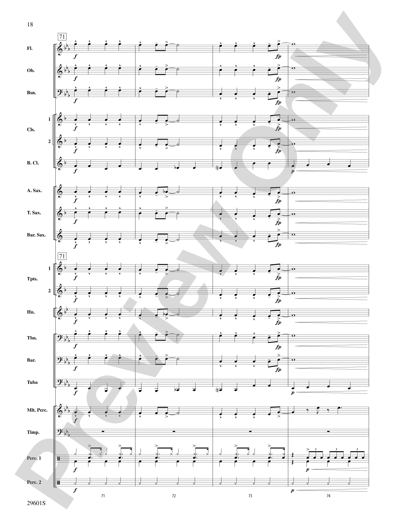 A Swingin' Holiday: Concert Band Conductor Score & Parts