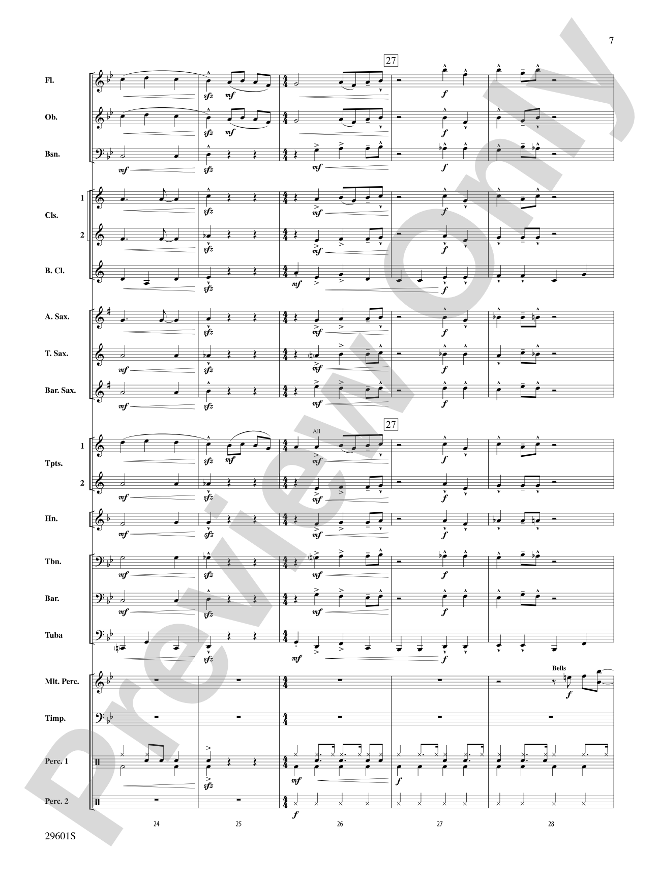 A Swingin' Holiday: Concert Band Conductor Score & Parts