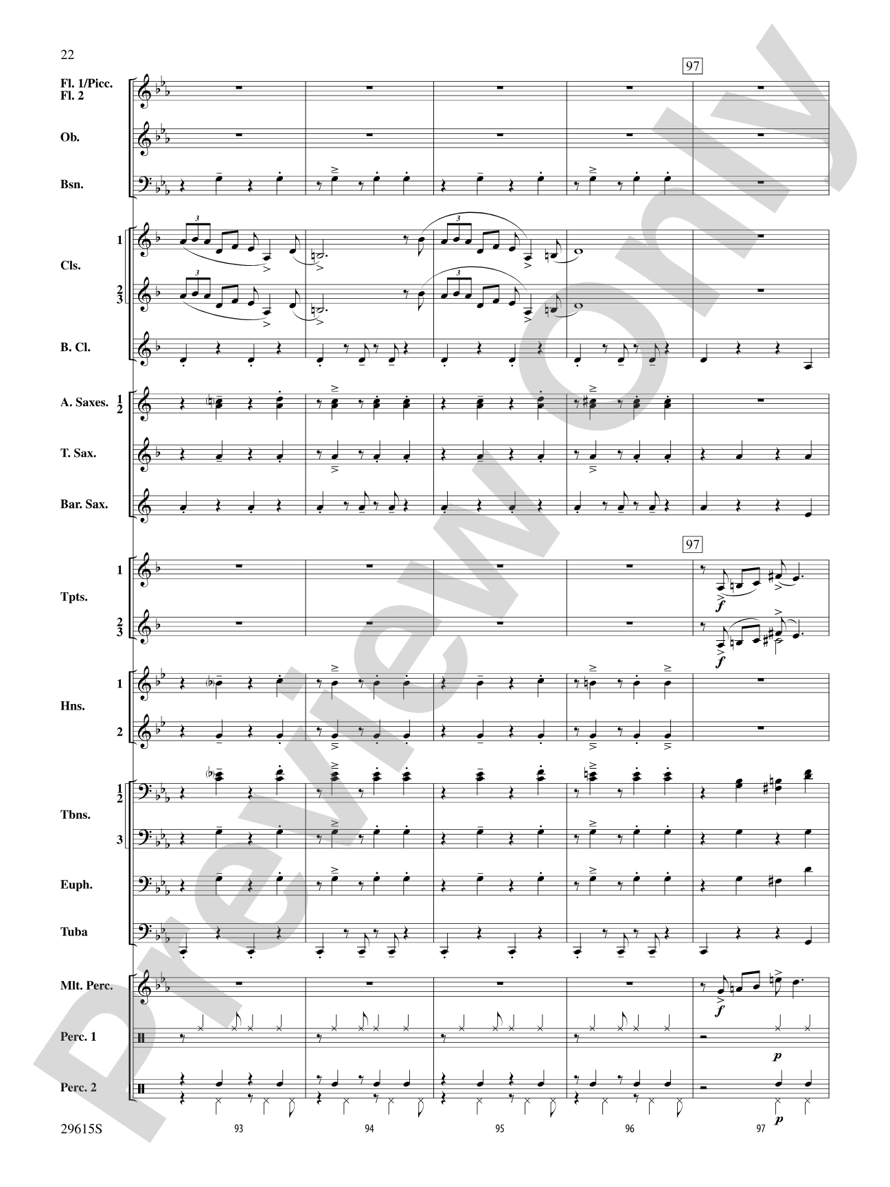 Gershwin Prelude Suite: Concert Band Conductor Score & Parts