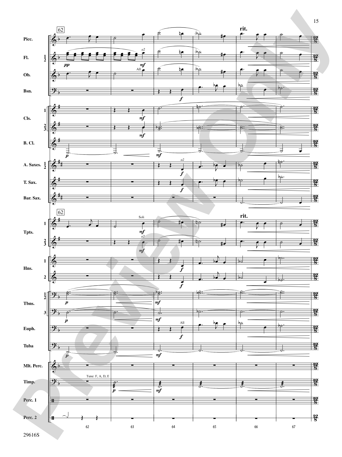 Harry Potter and the Order of the Phoenix, Suite from: Concert Band Conductor Score & Parts