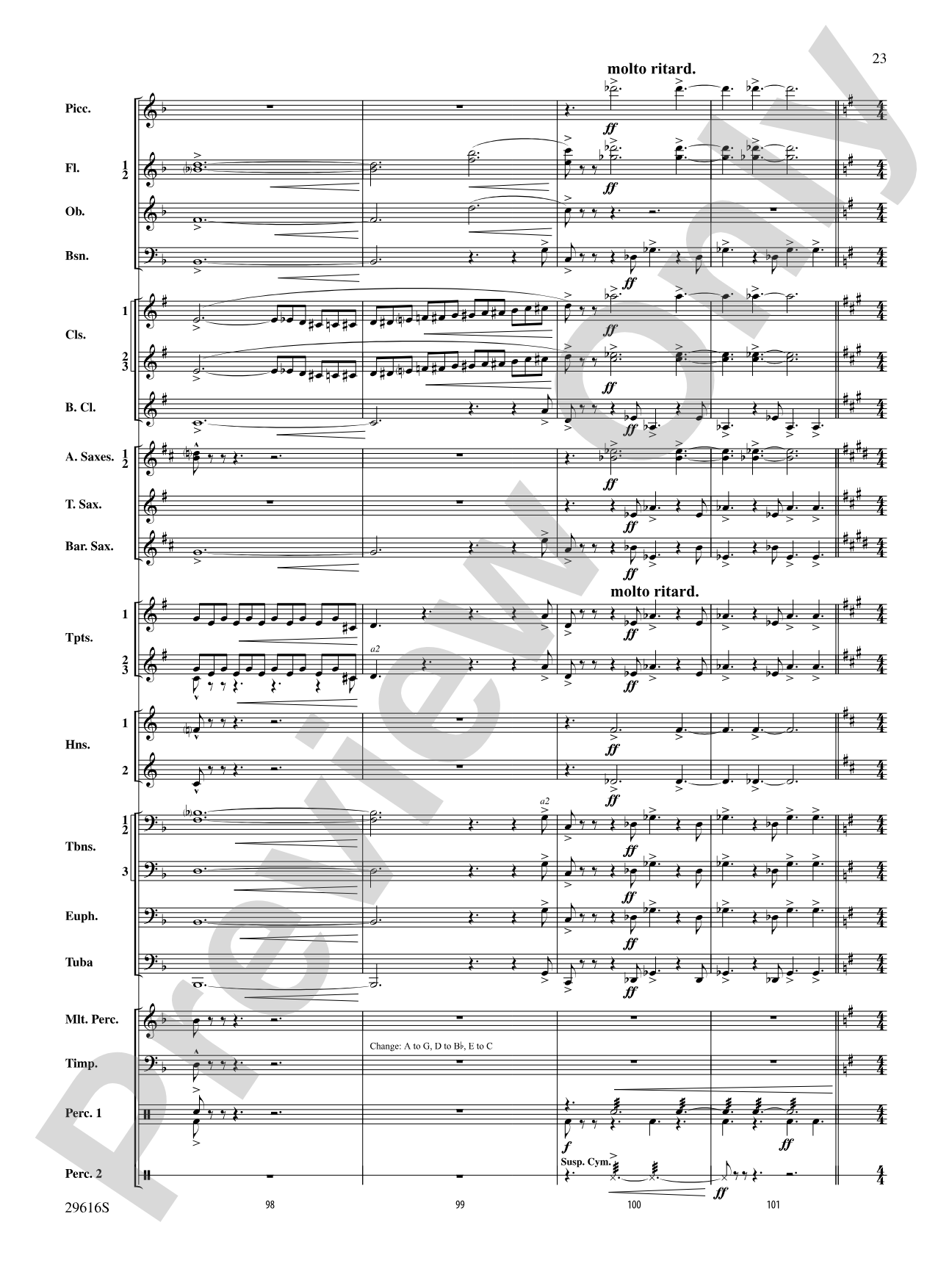 Harry Potter and the Order of the Phoenix, Suite from: Concert Band Conductor Score & Parts