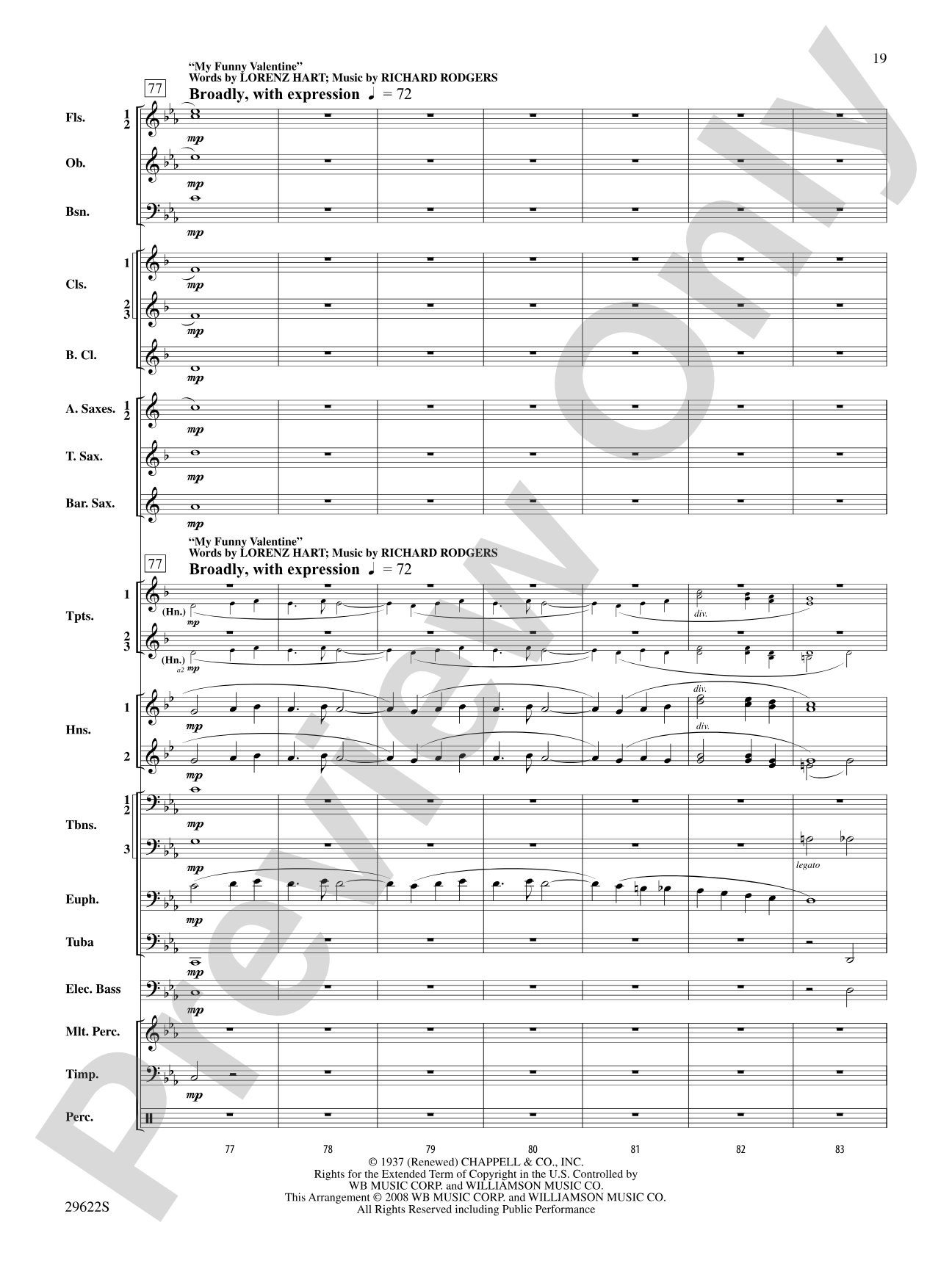 Salute to Broadway: Concert Band Conductor Score & Parts