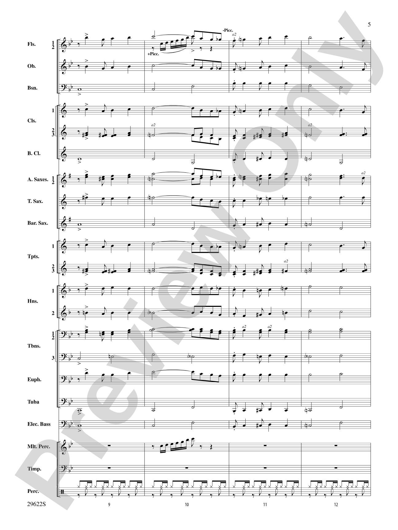 Salute to Broadway: Concert Band Conductor Score & Parts