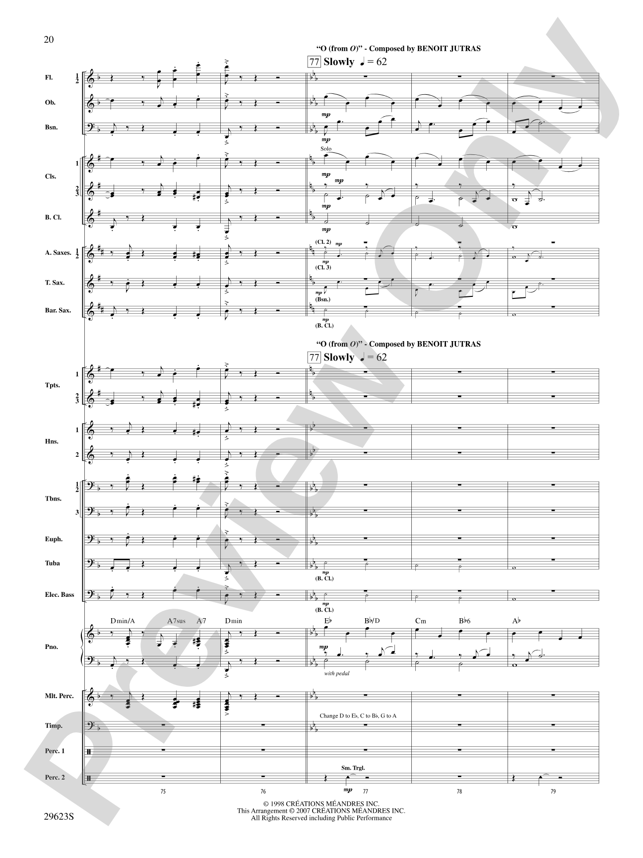 Cirque du Soleil: Score