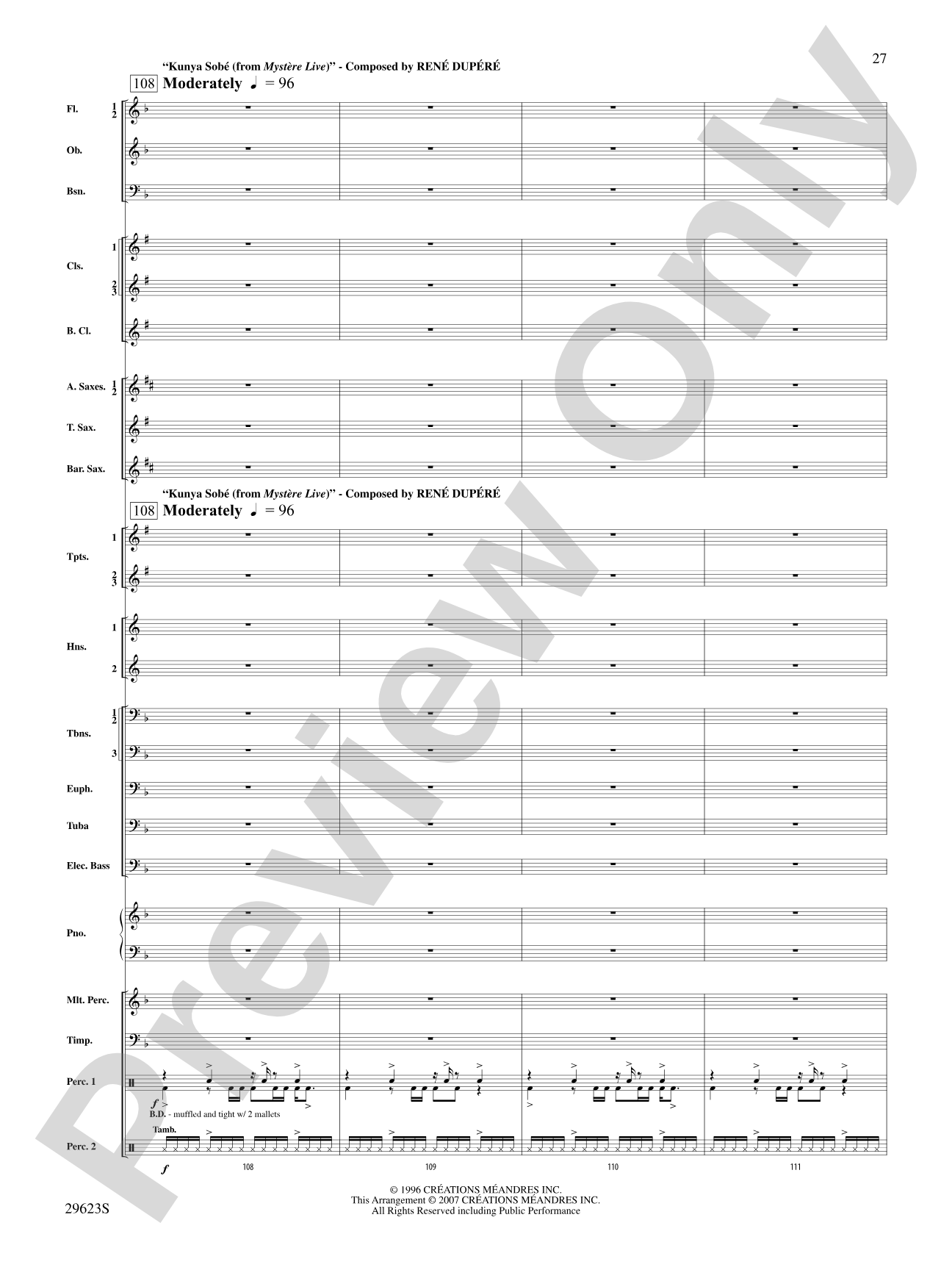 Cirque du Soleil: Score