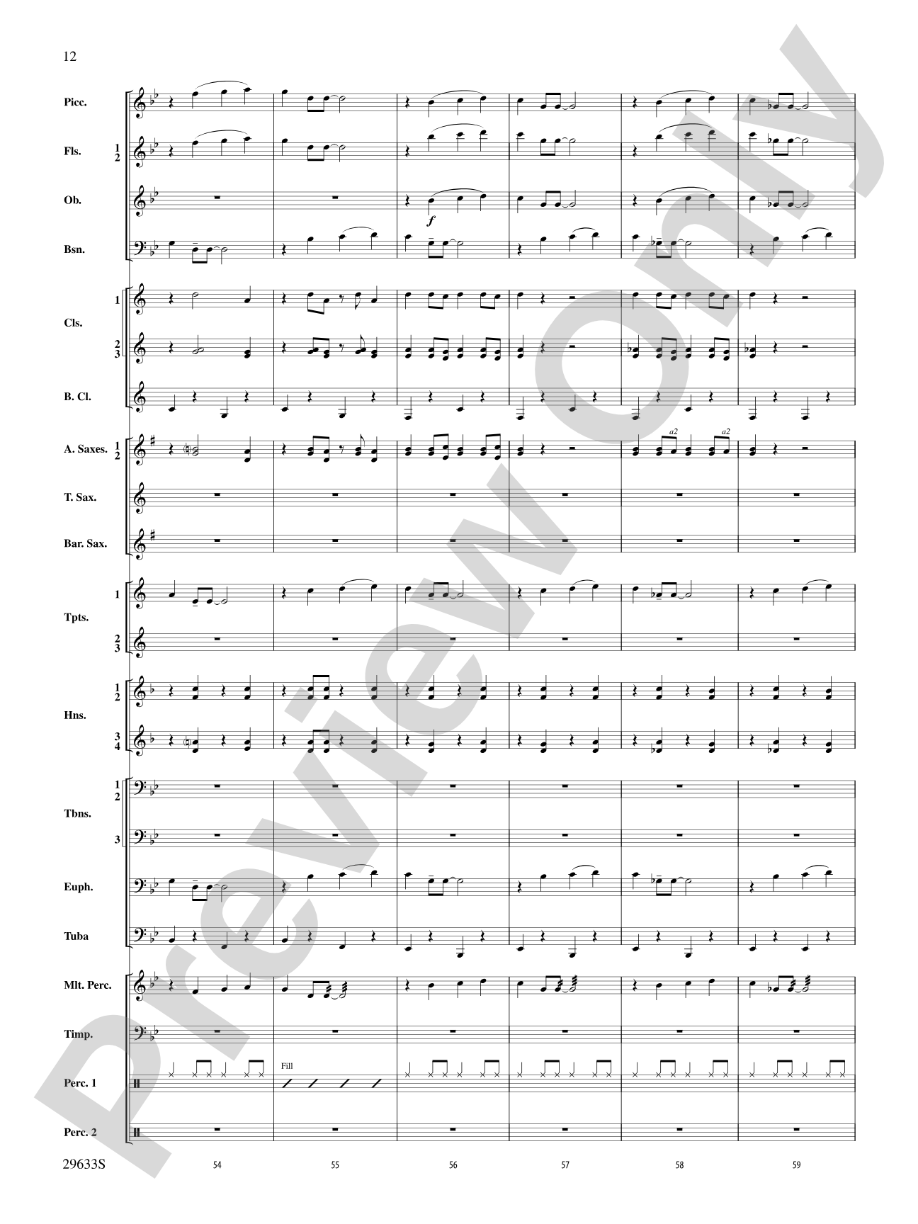A Tribute to Kurt Weill: Concert Band Conductor Score & Parts