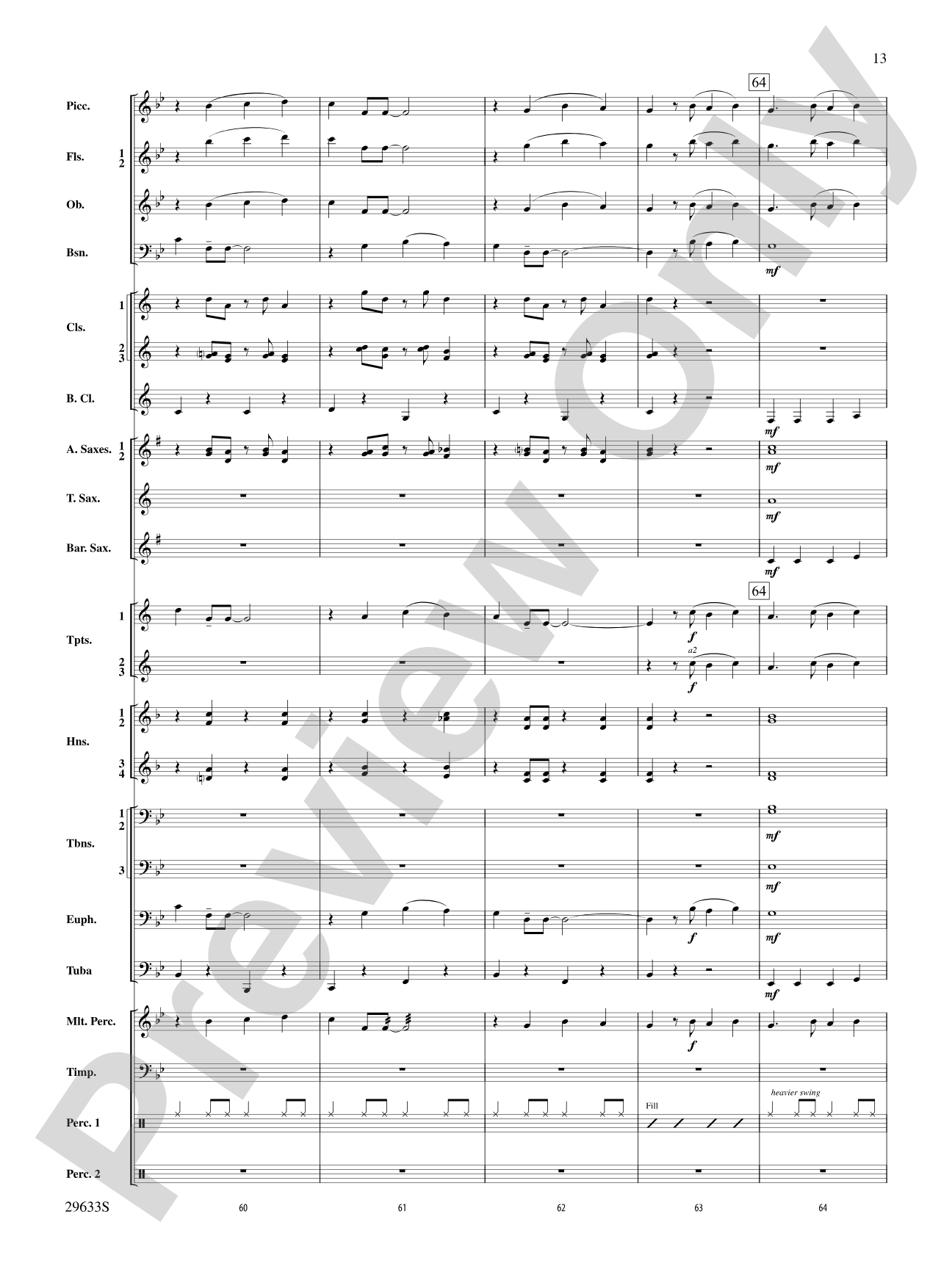 A Tribute to Kurt Weill: Concert Band Conductor Score & Parts