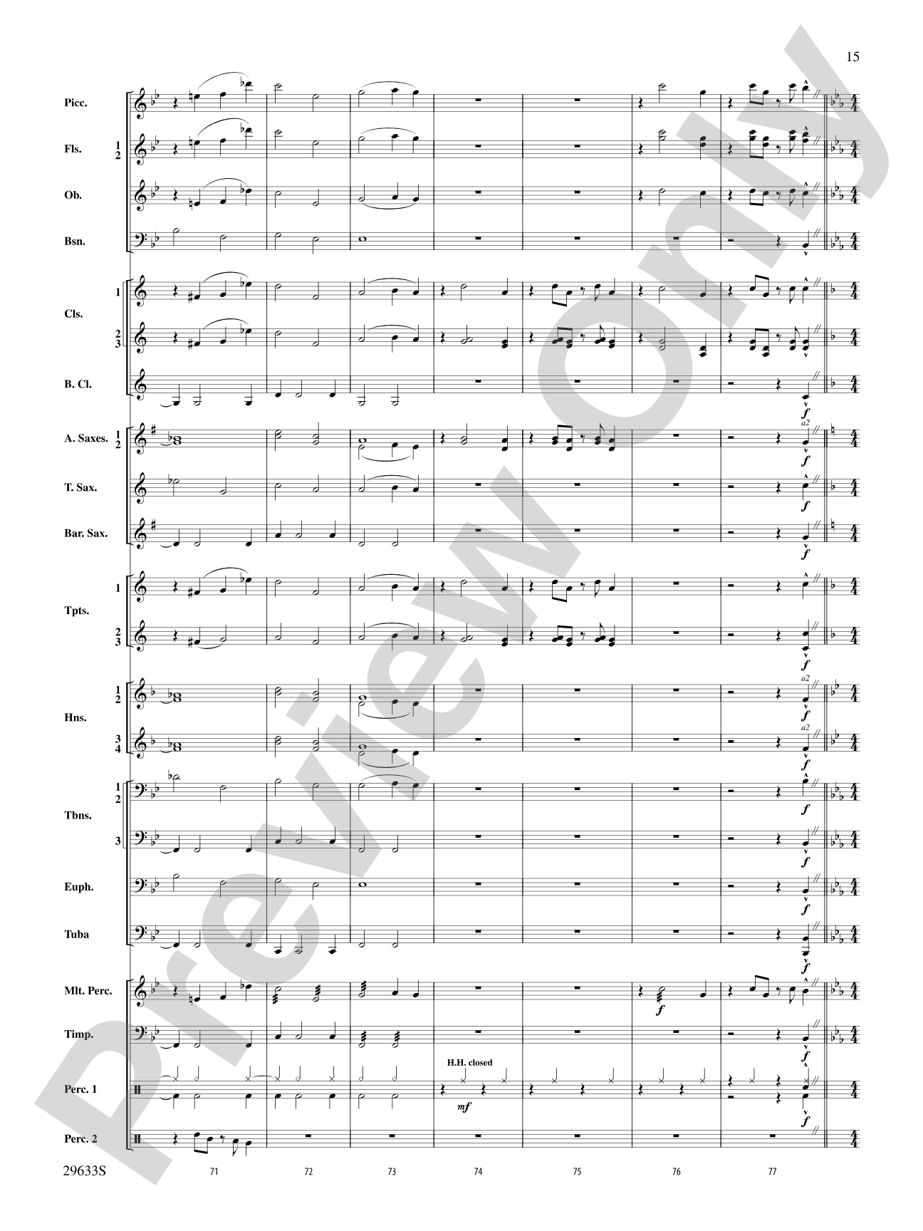 A Tribute to Kurt Weill: Concert Band Conductor Score & Parts