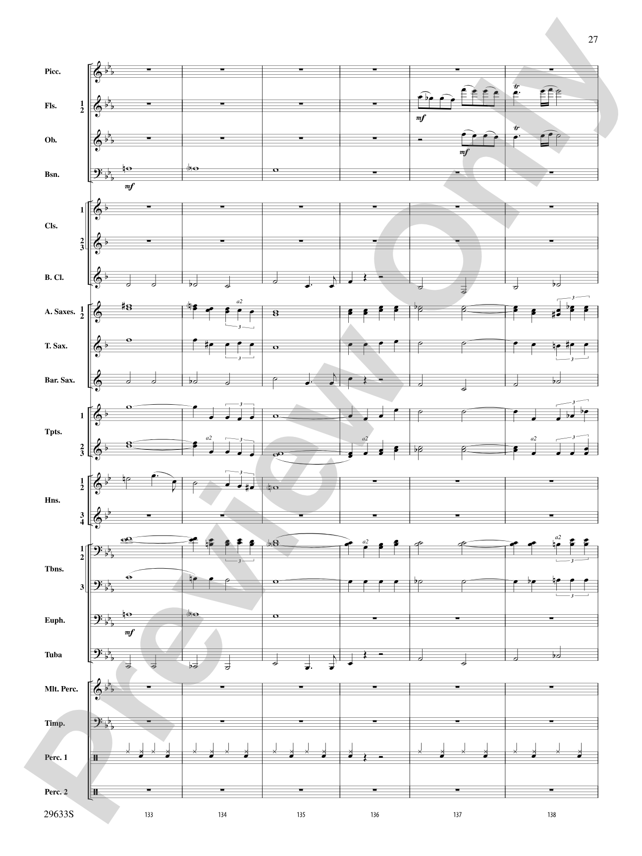 A Tribute to Kurt Weill: Concert Band Conductor Score & Parts