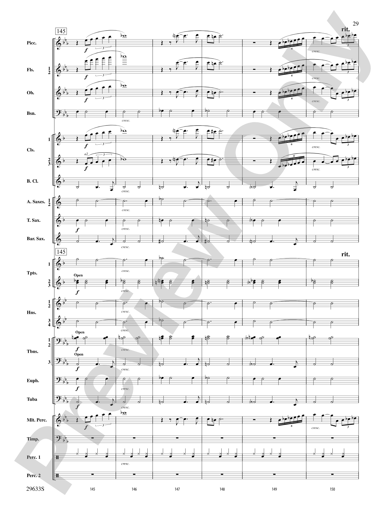 A Tribute to Kurt Weill: Concert Band Conductor Score & Parts