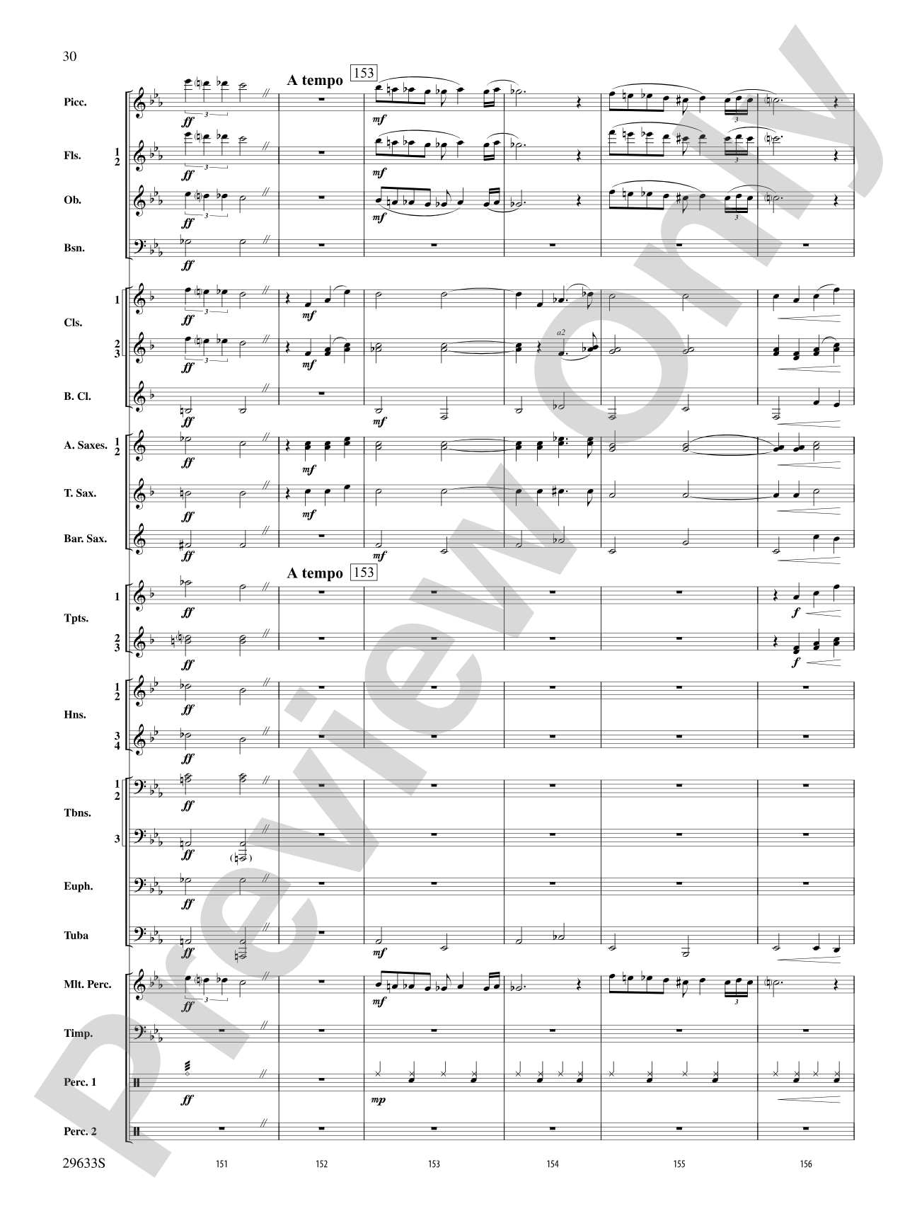 A Tribute to Kurt Weill: Concert Band Conductor Score & Parts