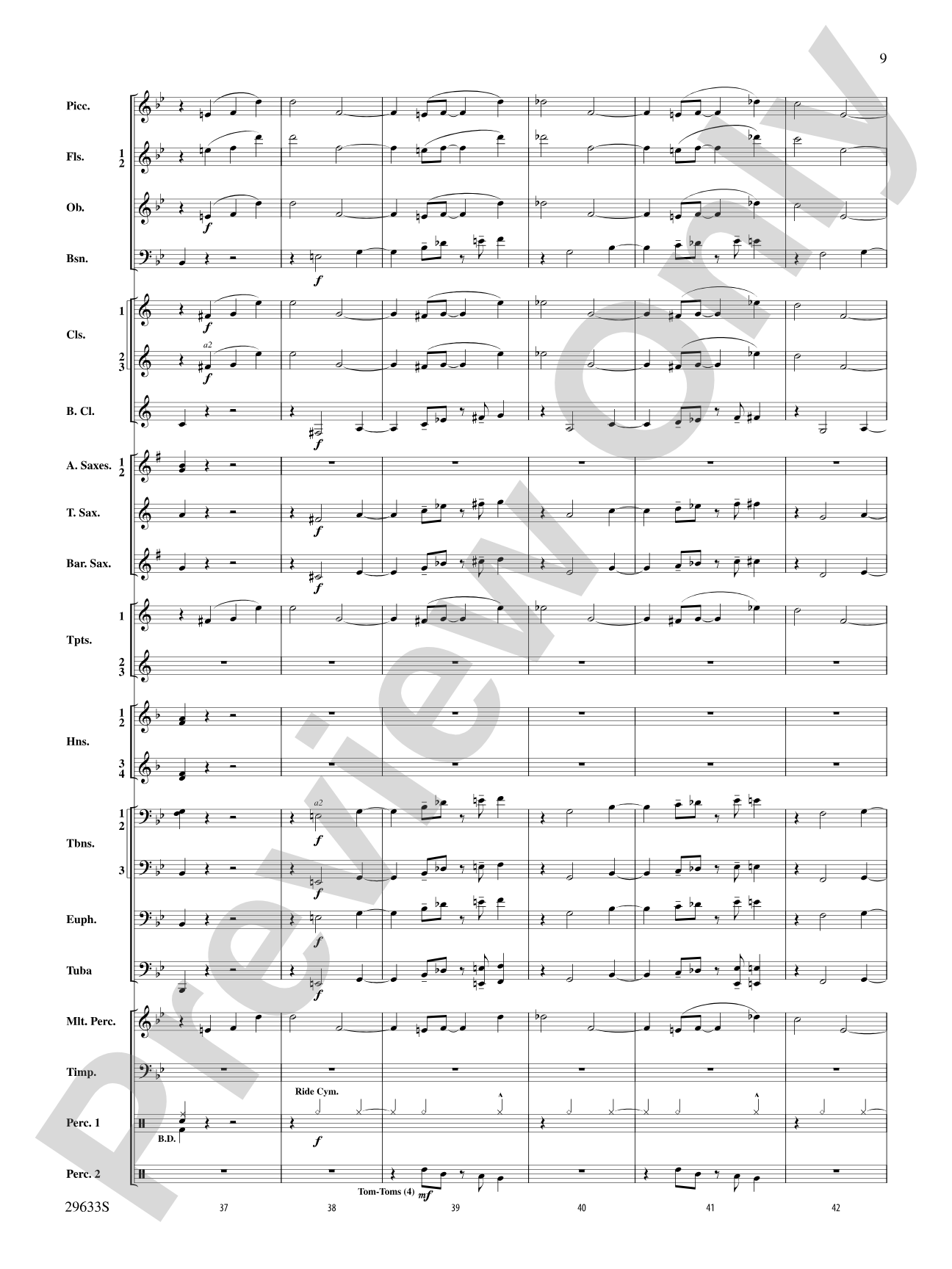 A Tribute to Kurt Weill: Concert Band Conductor Score & Parts