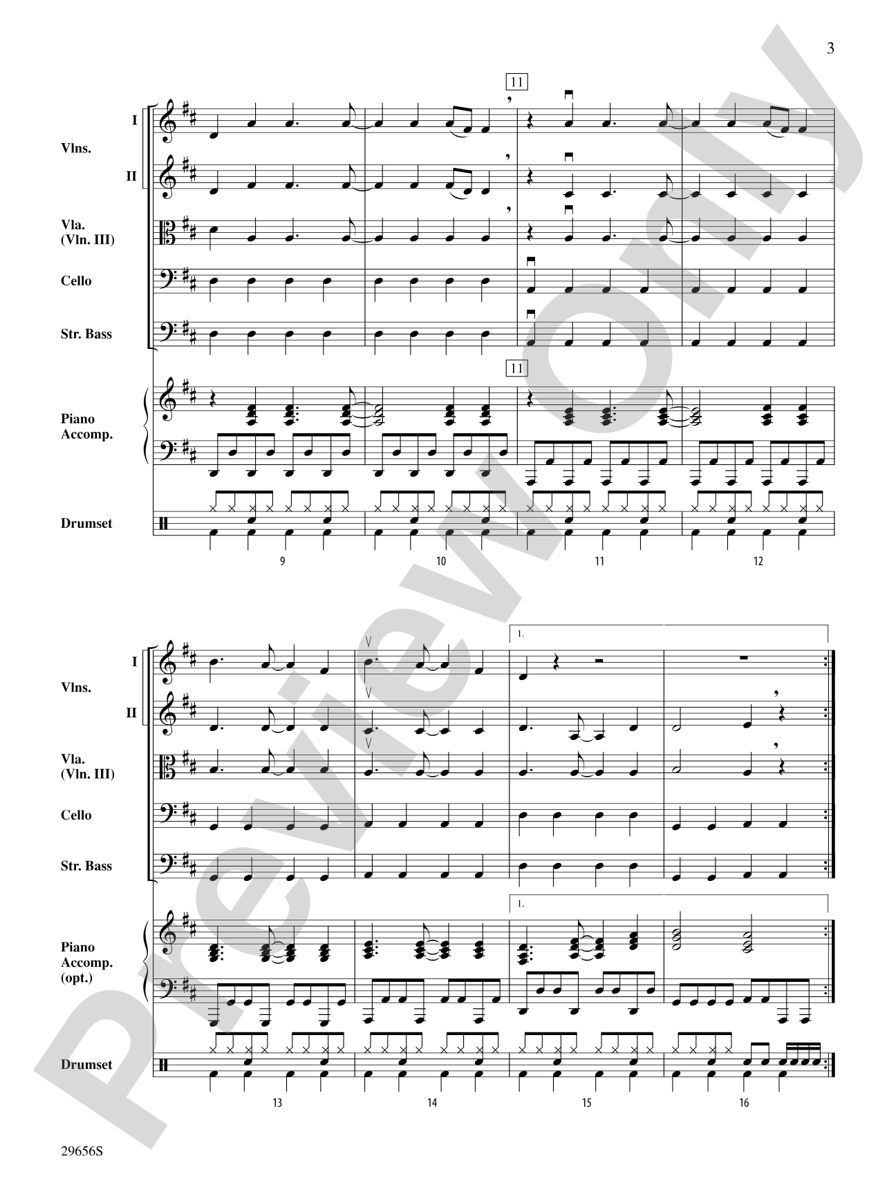 The Heart of It All: String Orchestra Conductor Score & Parts