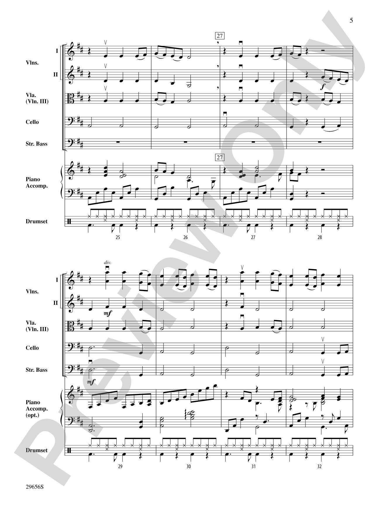 The Heart of It All: String Orchestra Conductor Score & Parts