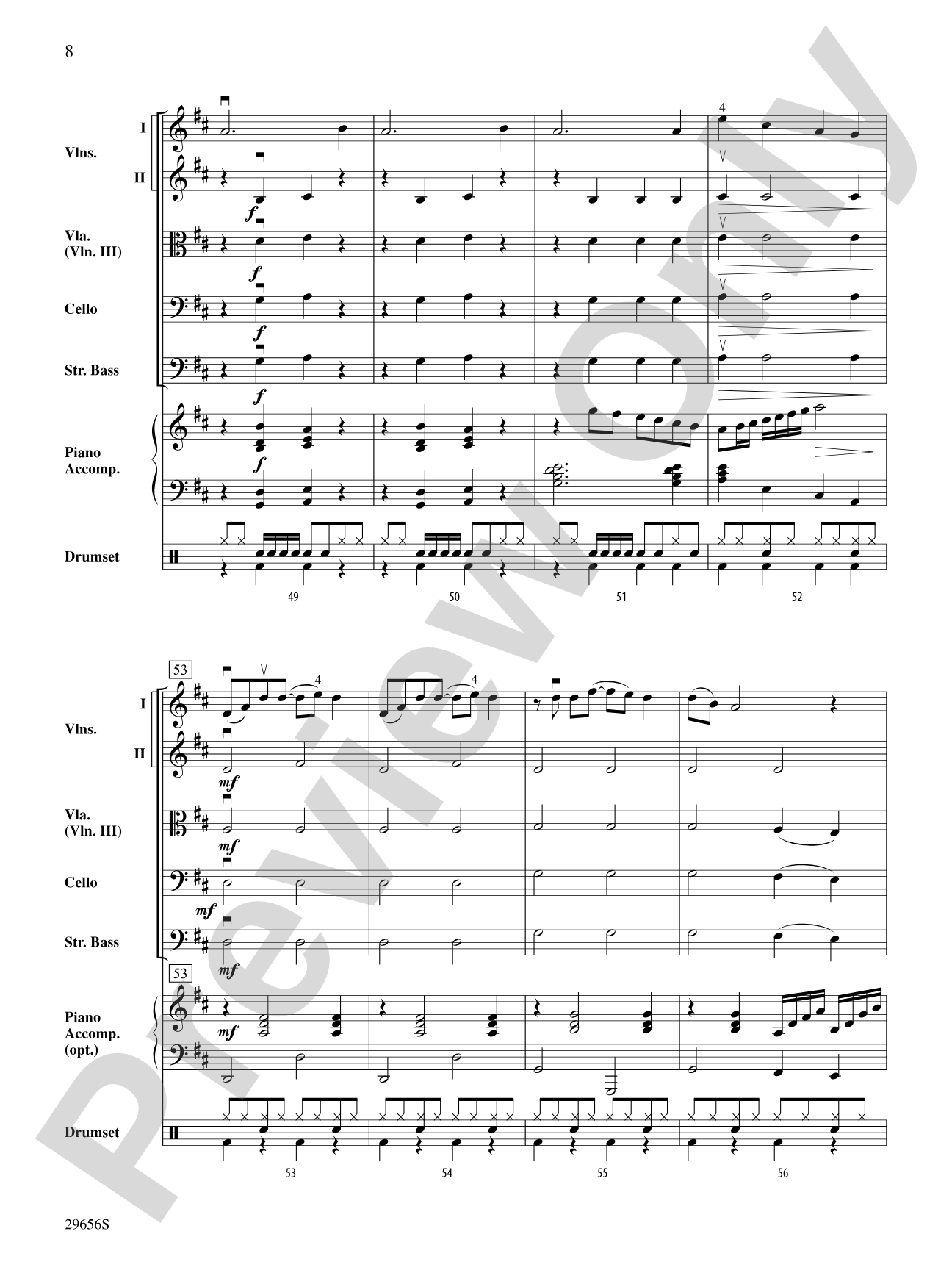 The Heart of It All: String Orchestra Conductor Score & Parts