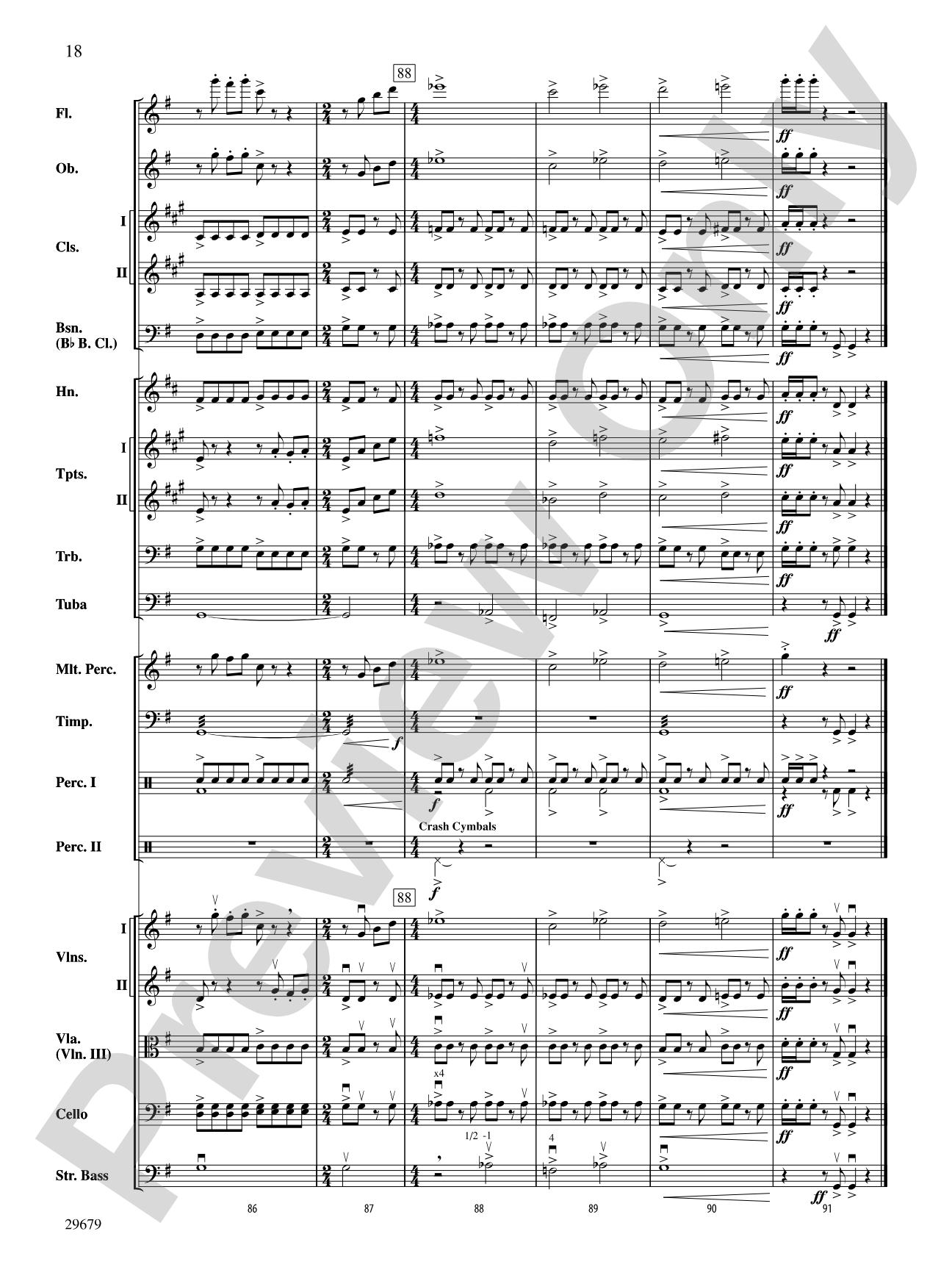 Harry Potter and the Order of the Phoenix, Selections from: Full Orchestra Conductor Score & Parts