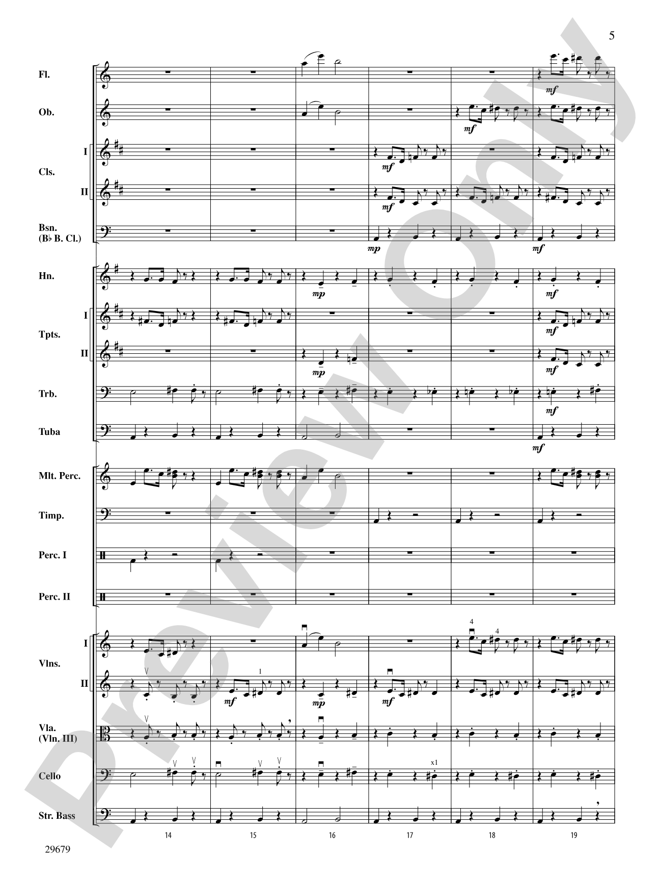 Harry Potter and the Order of the Phoenix, Selections from: Full Orchestra Conductor Score & Parts