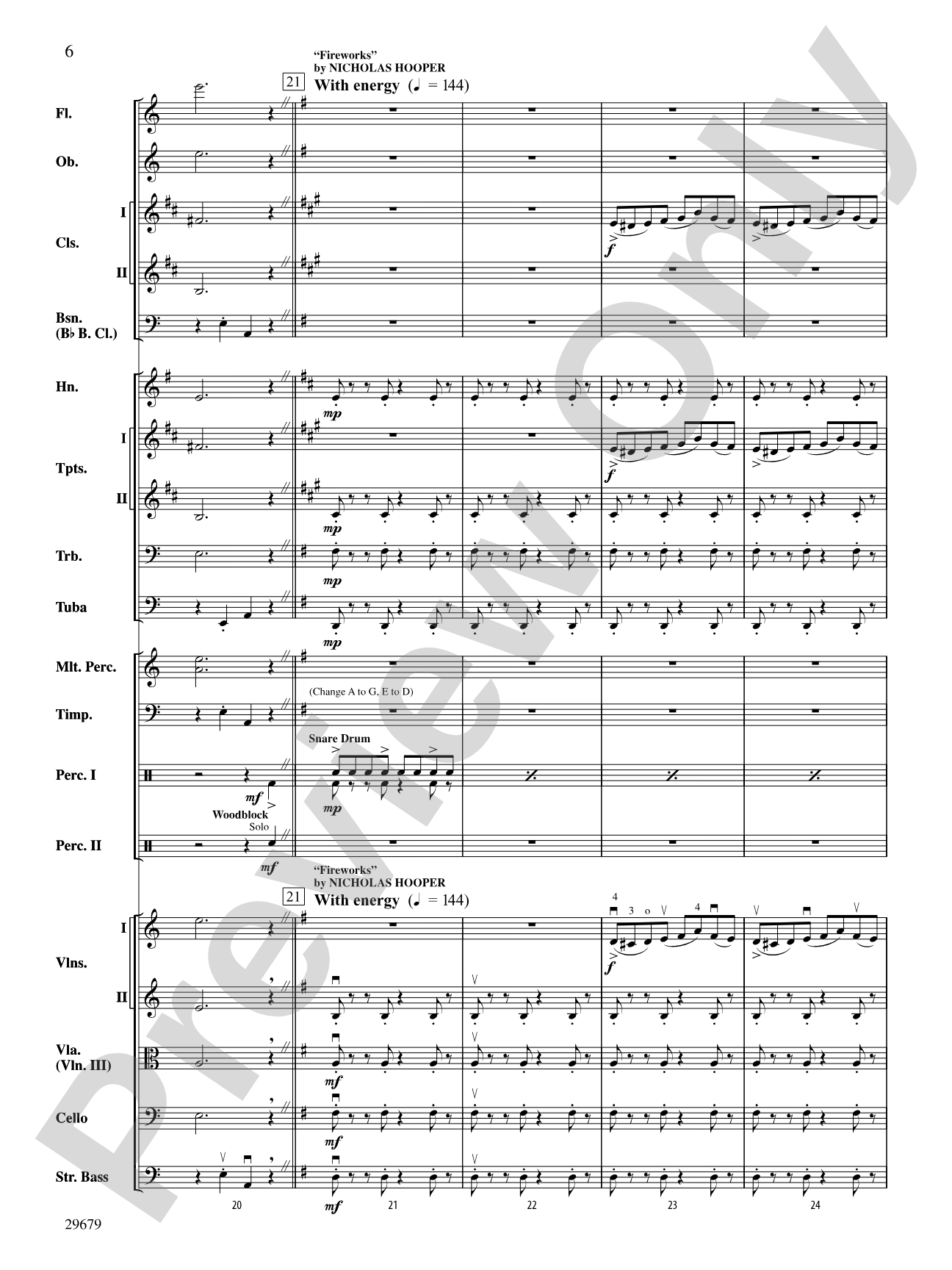 Harry Potter and the Order of the Phoenix, Selections from: Full Orchestra Conductor Score & Parts