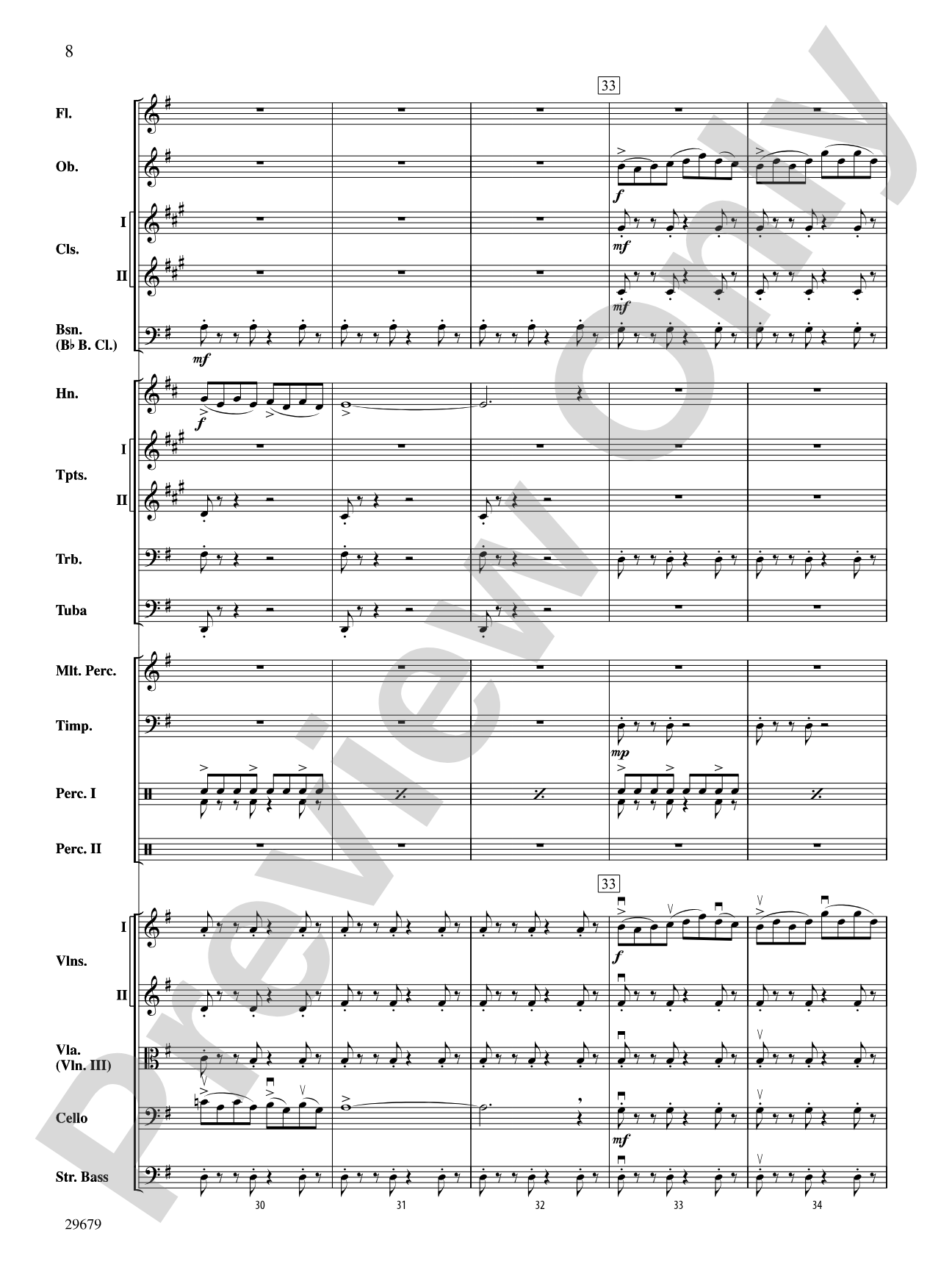 Harry Potter and the Order of the Phoenix, Selections from: Full Orchestra Conductor Score & Parts
