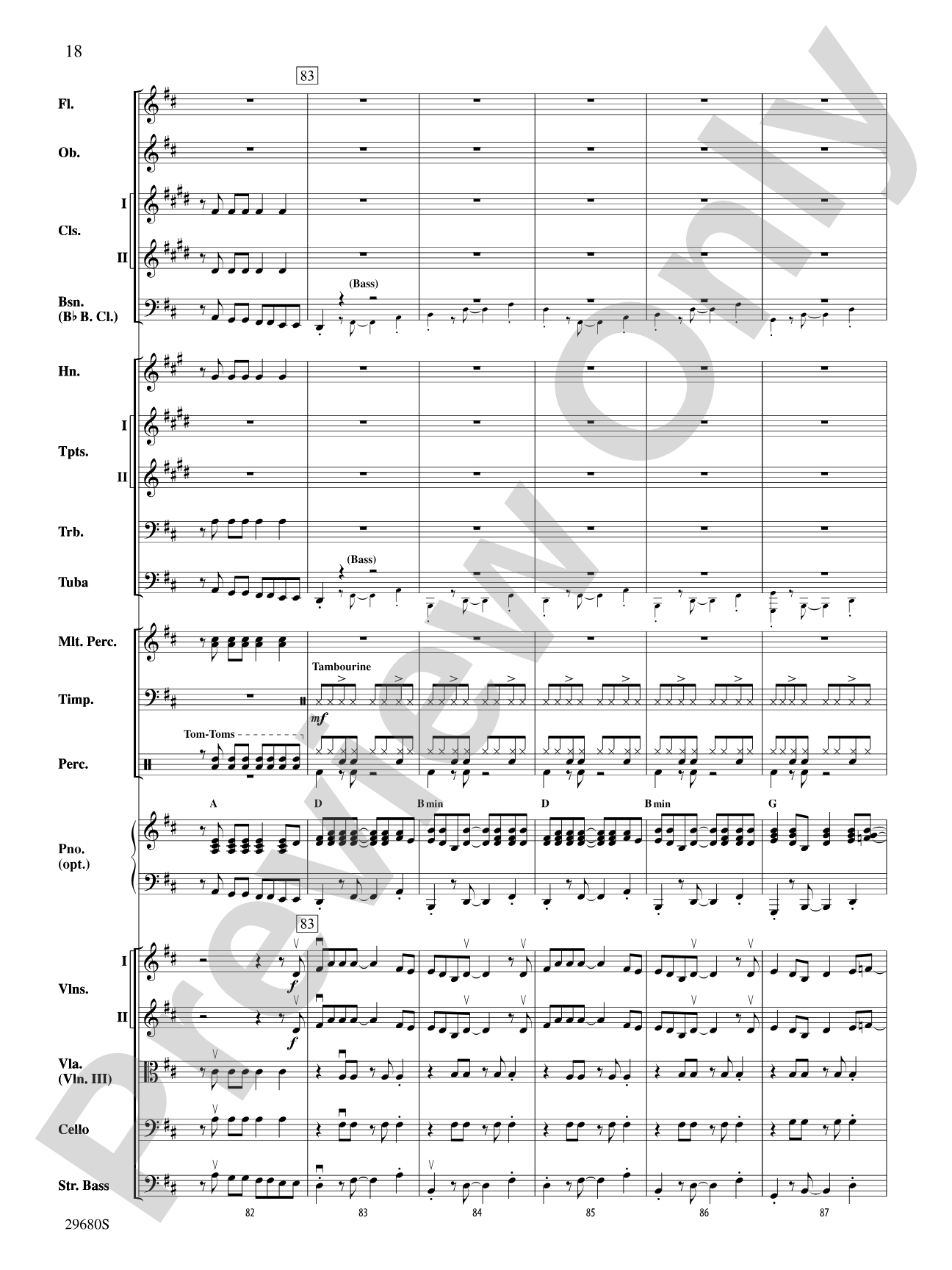 Hairspray, Selections from: Full Orchestra Conductor Score & Parts