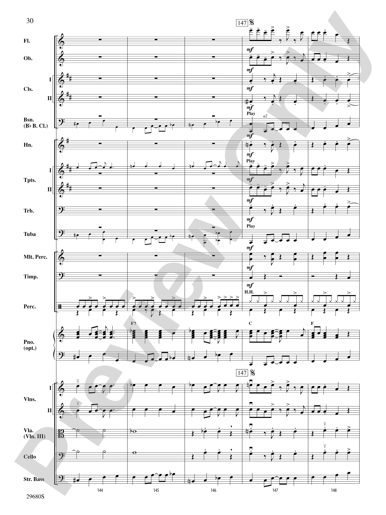 Hairspray, Selections from: Full Orchestra Conductor Score & Parts
