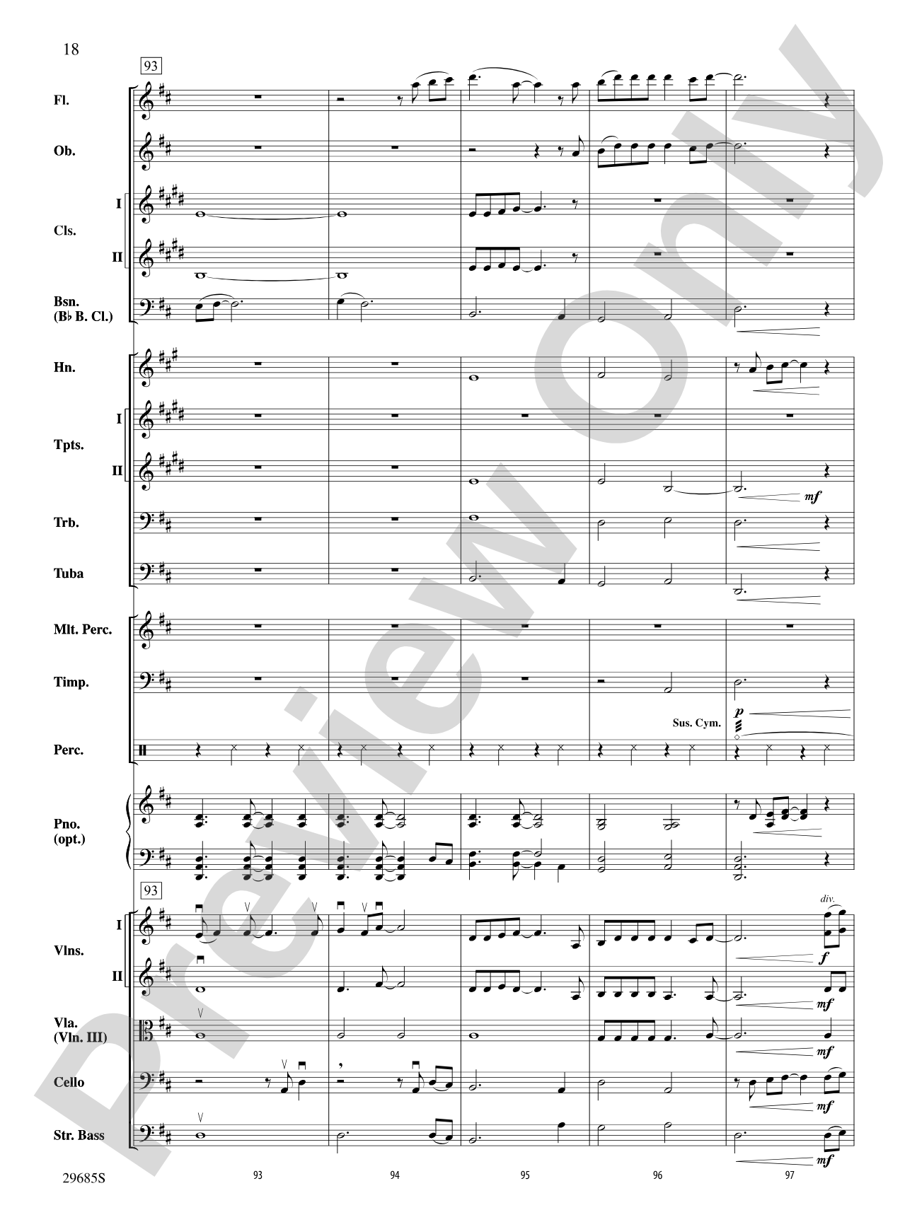 Cirque du Soleil Celebration: Full Orchestra Conductor Score & Parts