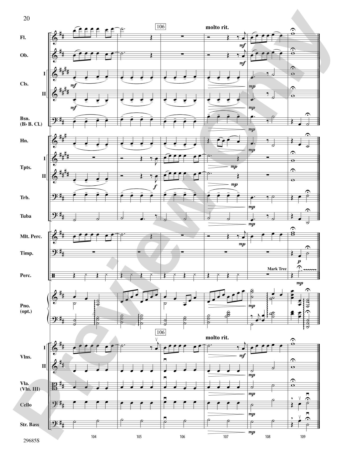 Cirque du Soleil Celebration: Full Orchestra Conductor Score & Parts