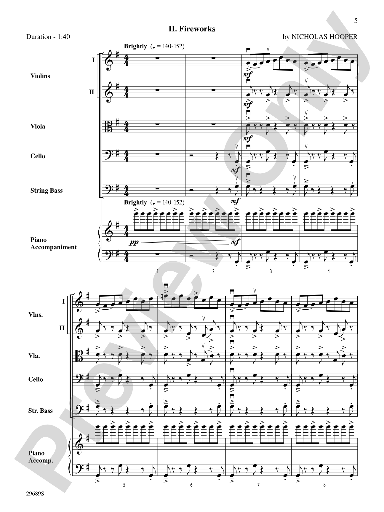 Harry Potter and the Order of the Phoenix, String Suite from: String Orchestra Conductor Score & Parts