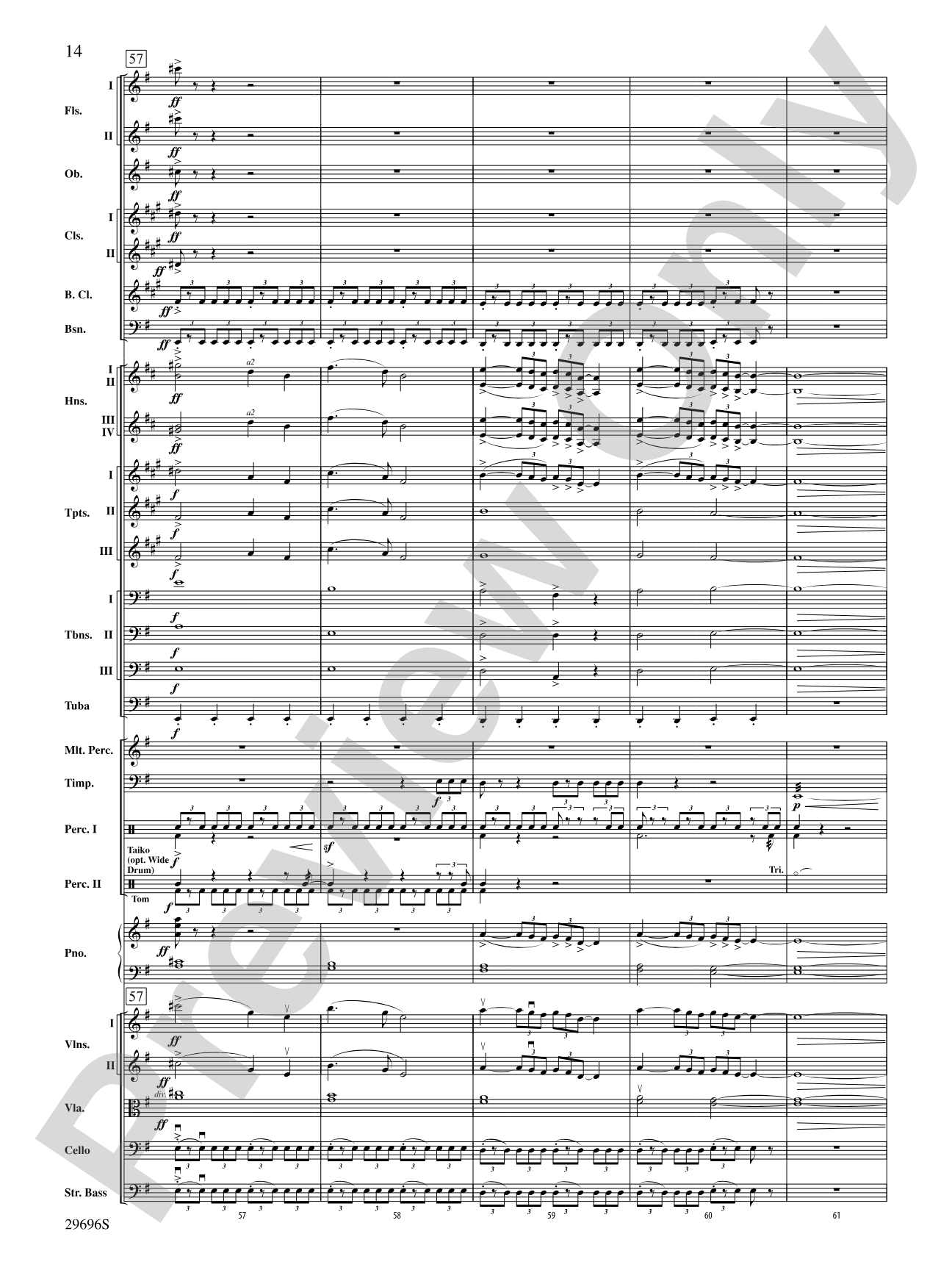 Harry Potter and the Order of the Phoenix, Concert Suite from: Full Orchestra Conductor Score & Parts