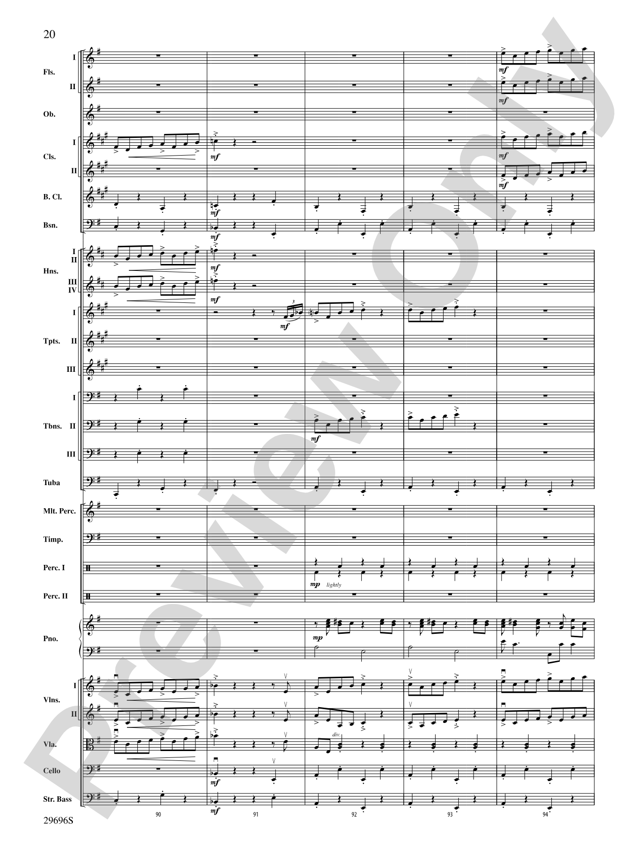 Harry Potter and the Order of the Phoenix, Concert Suite from: Full Orchestra Conductor Score & Parts