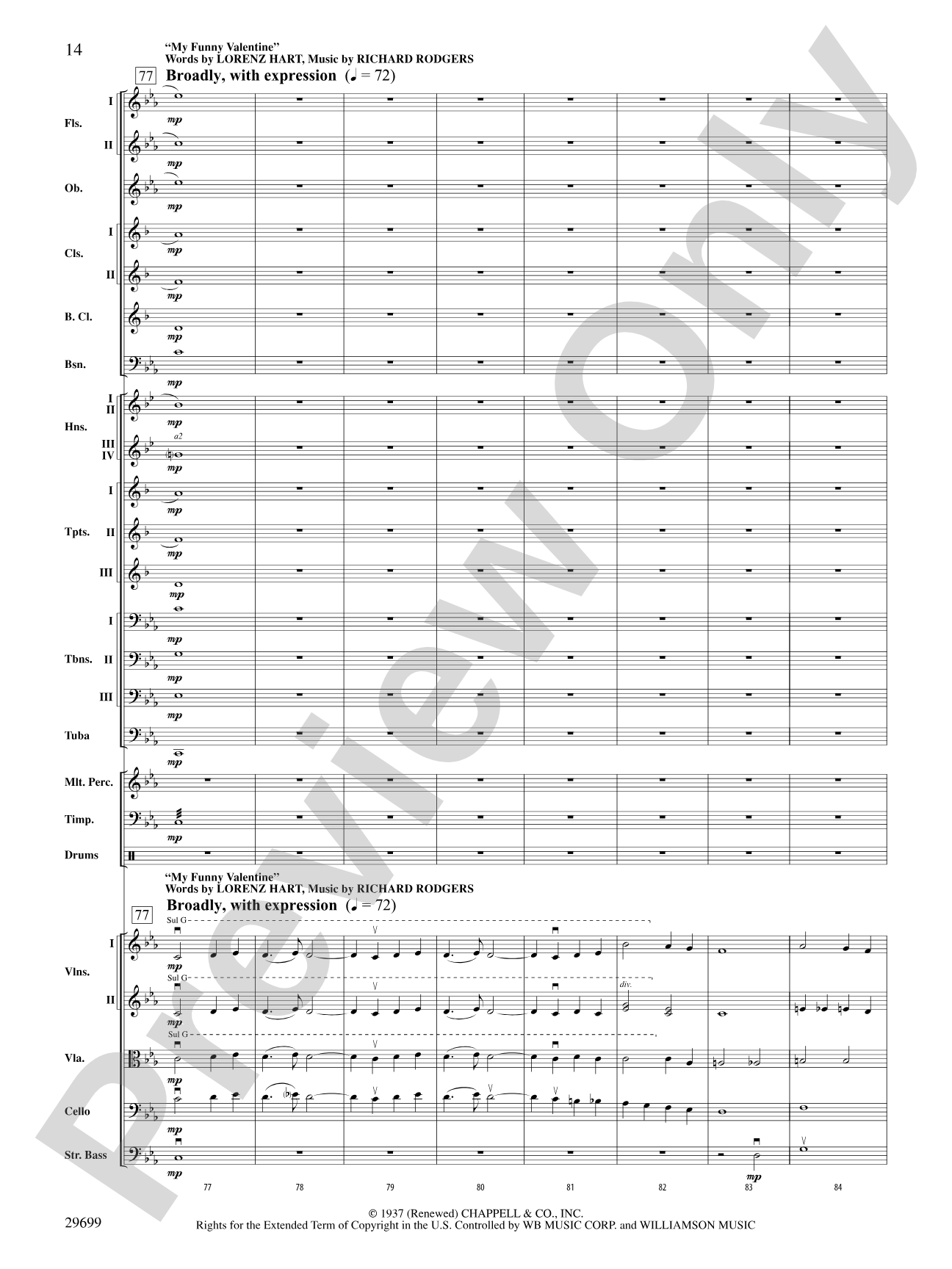 Salute to Broadway: Score