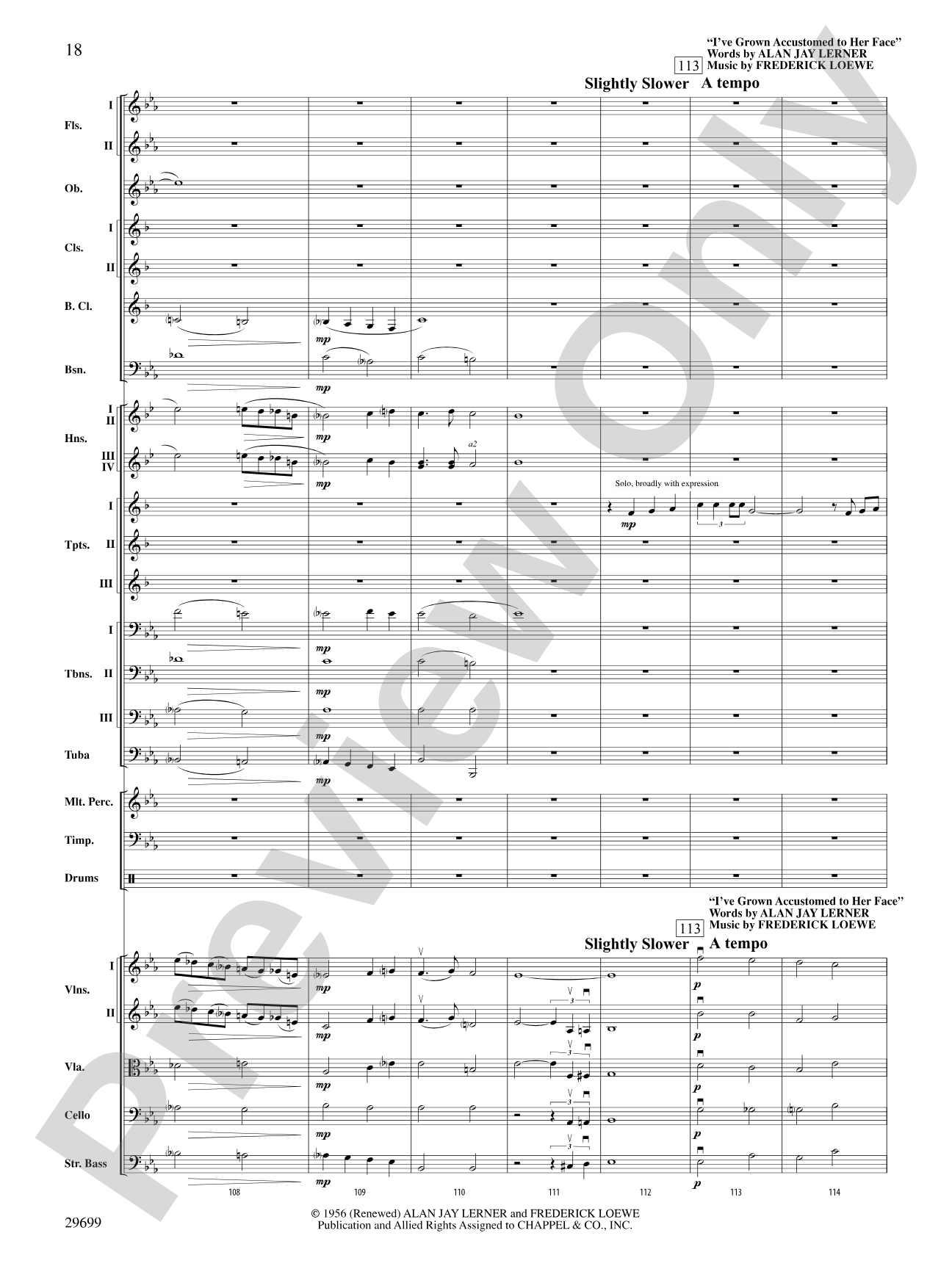 Salute to Broadway: Score