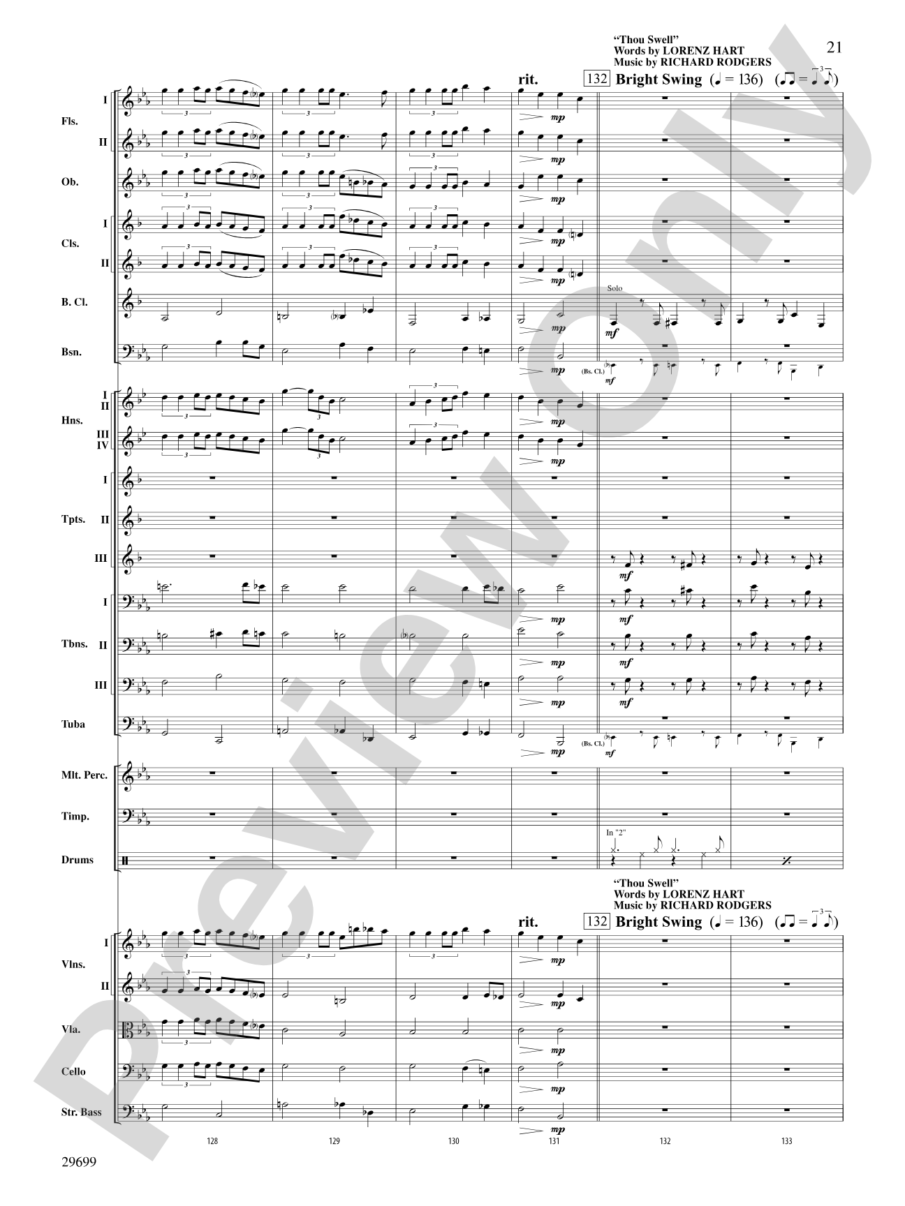 Salute to Broadway: Score