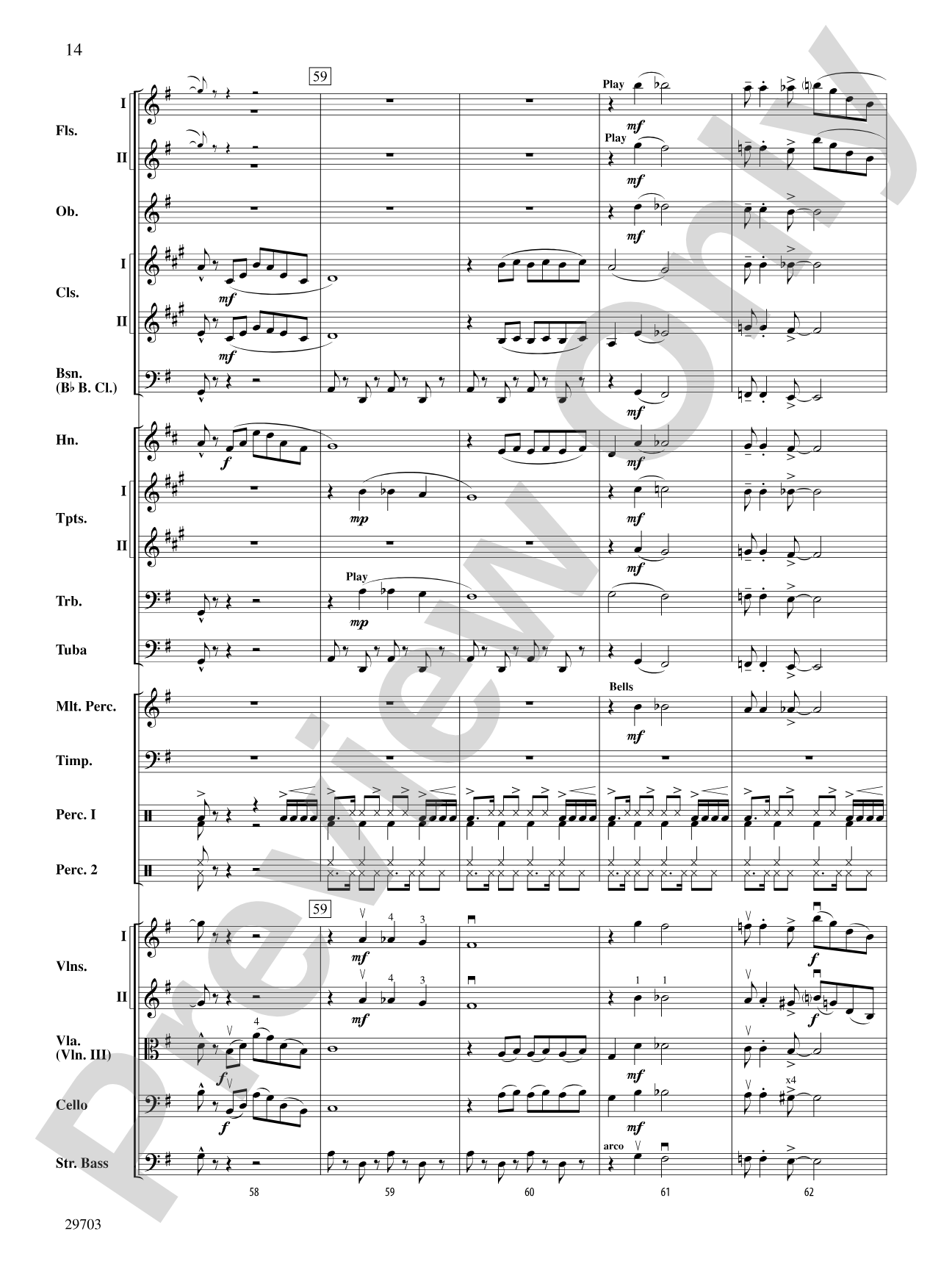 Fiesta Tropicale: Full Orchestra Conductor Score & Parts