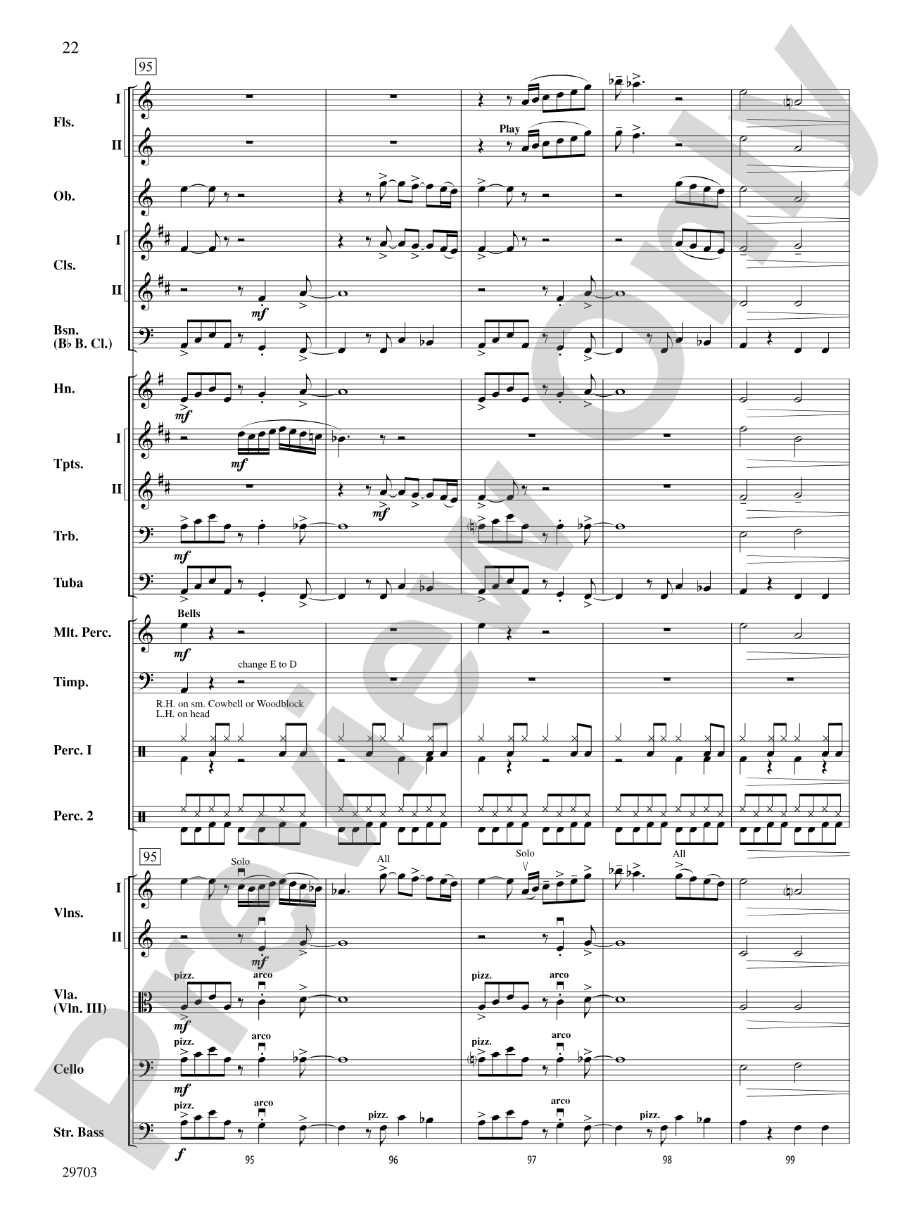 Fiesta Tropicale: Full Orchestra Conductor Score & Parts