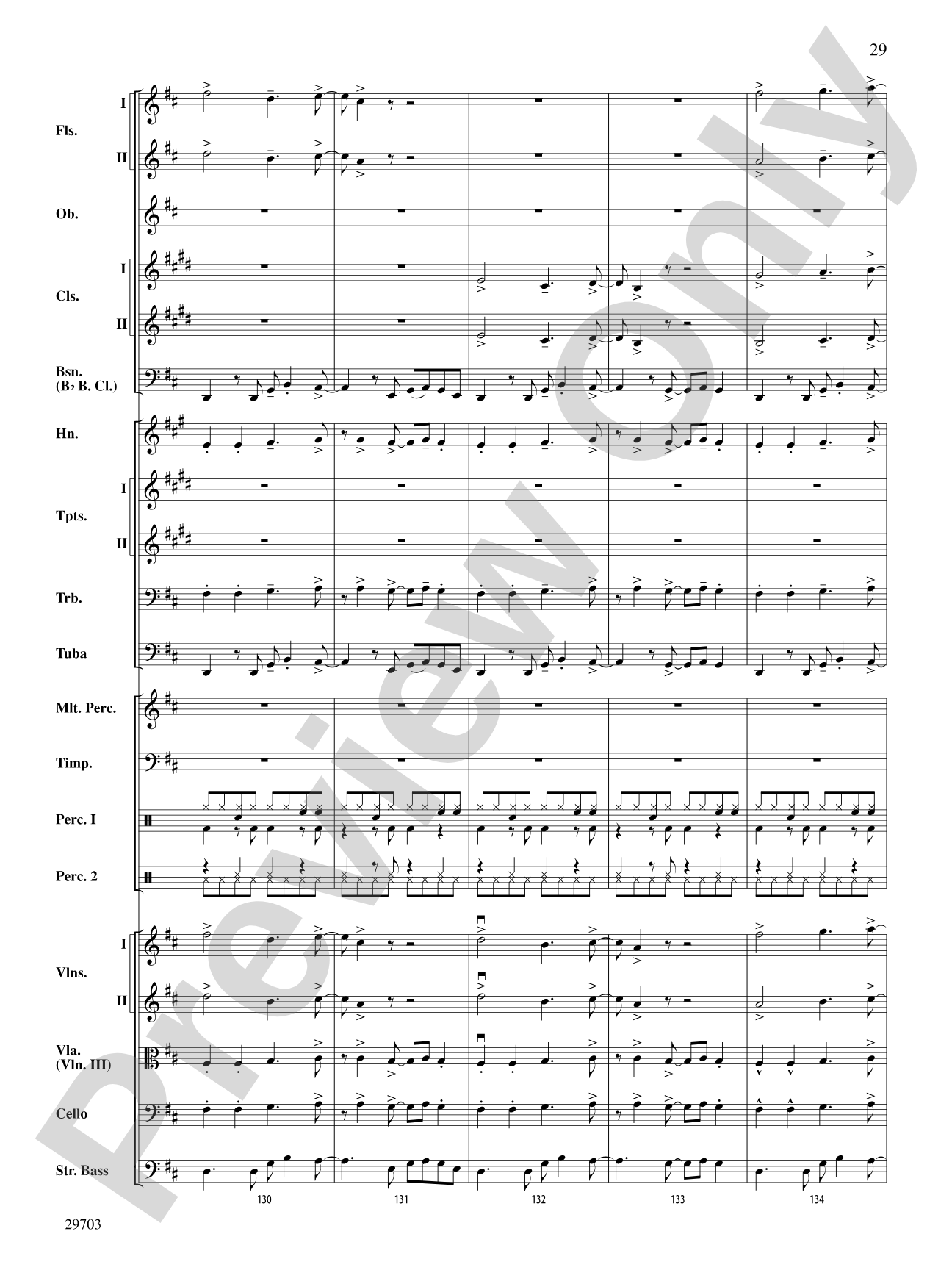Fiesta Tropicale: Full Orchestra Conductor Score & Parts