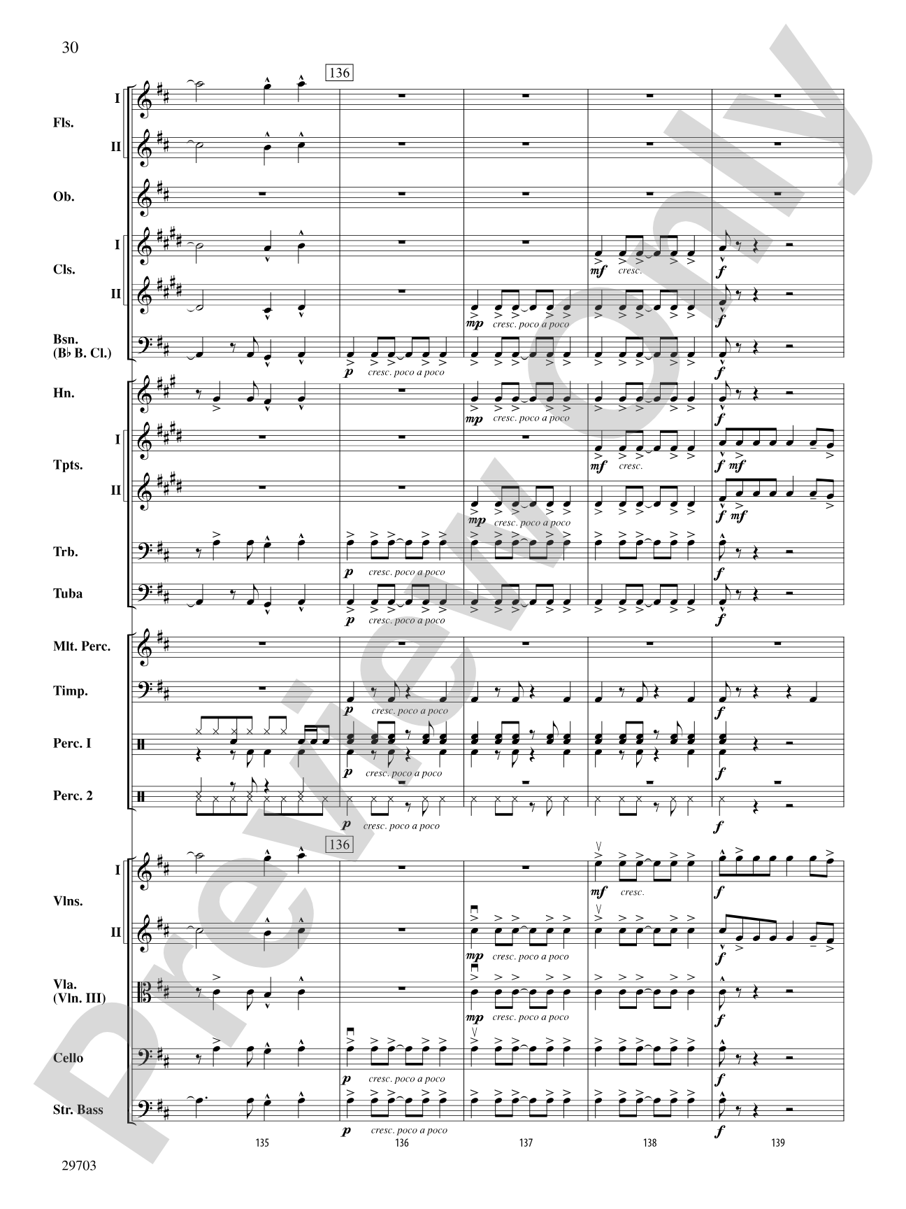 Fiesta Tropicale: Full Orchestra Conductor Score & Parts
