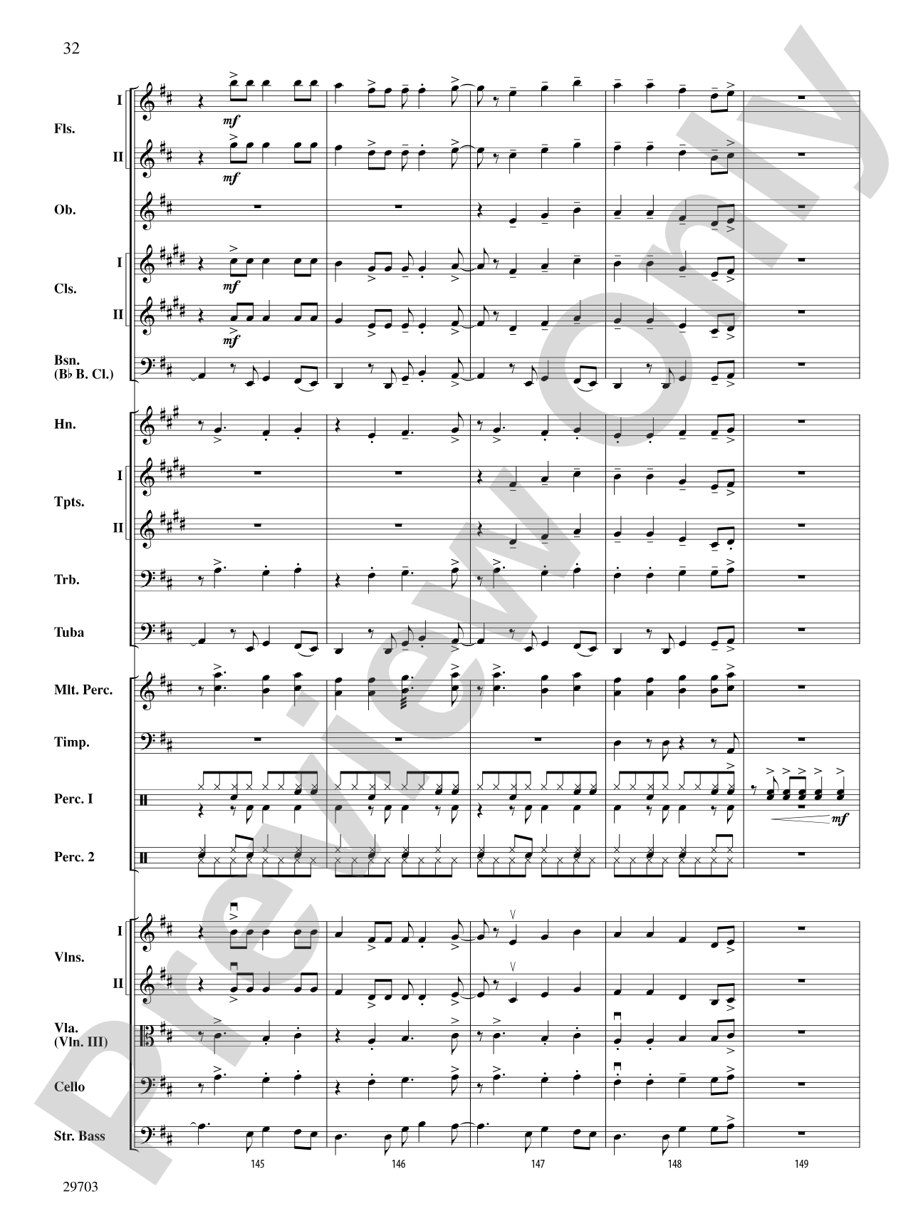 Fiesta Tropicale: Full Orchestra Conductor Score & Parts