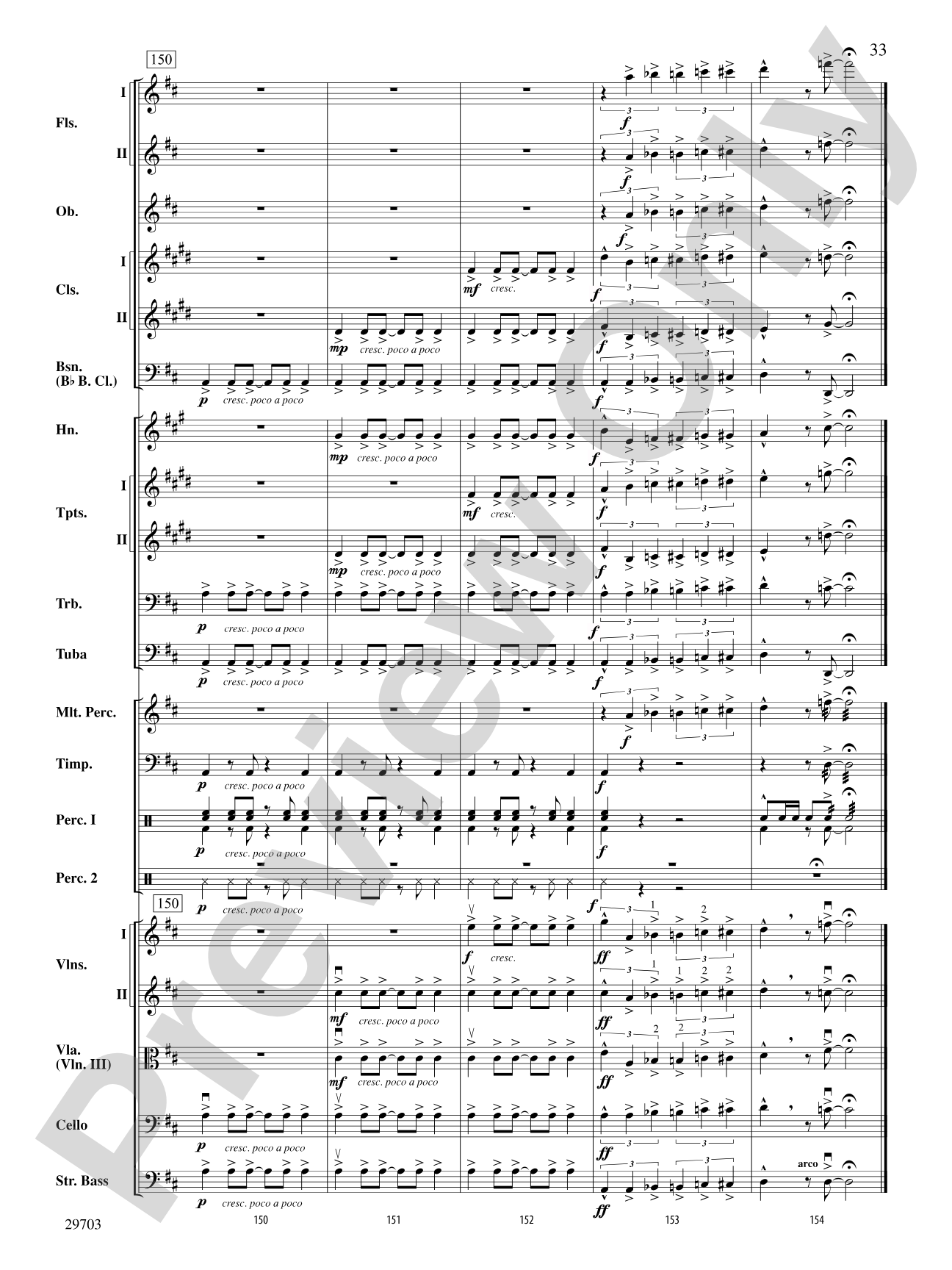 Fiesta Tropicale: Full Orchestra Conductor Score & Parts