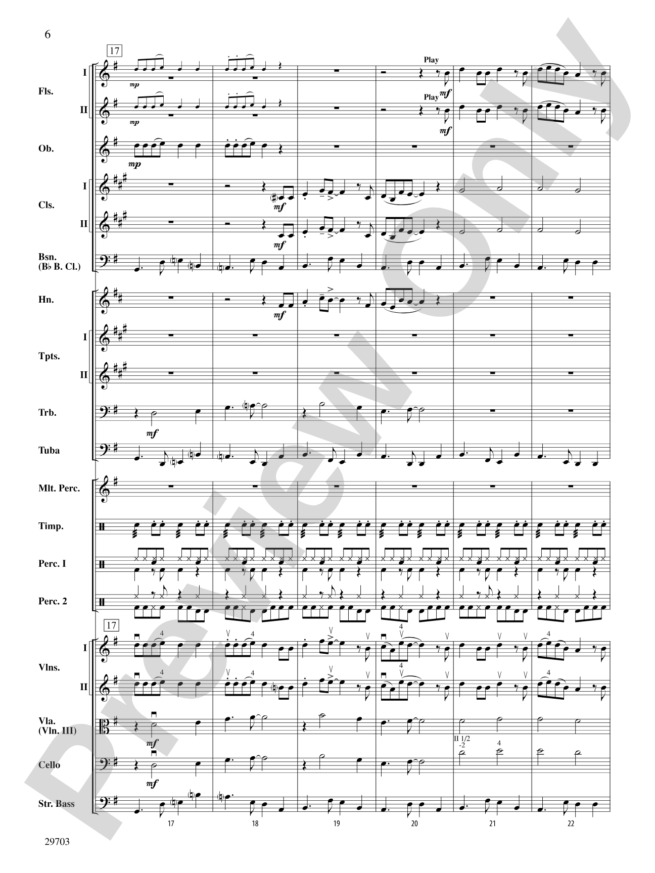 Fiesta Tropicale: Full Orchestra Conductor Score & Parts