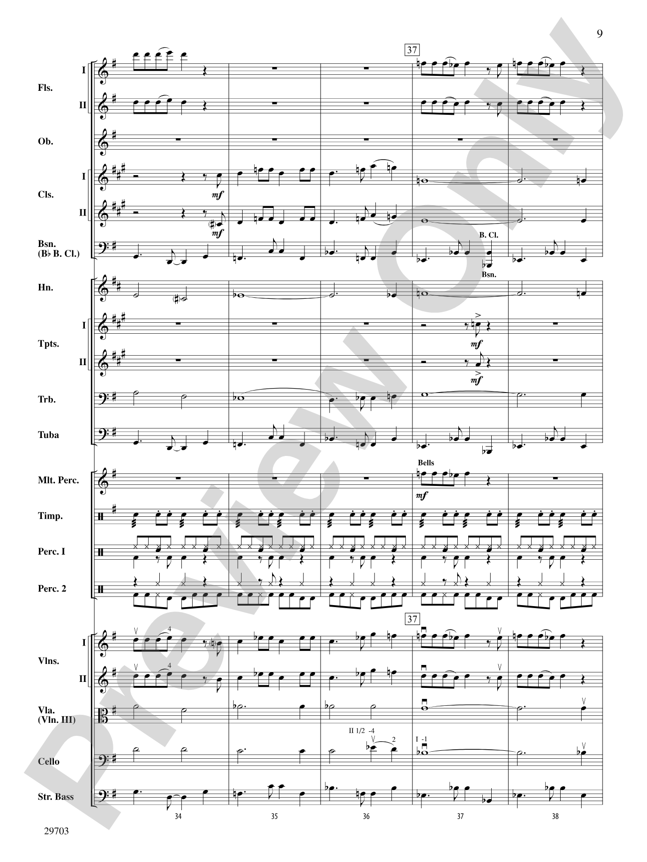 Fiesta Tropicale: Full Orchestra Conductor Score & Parts