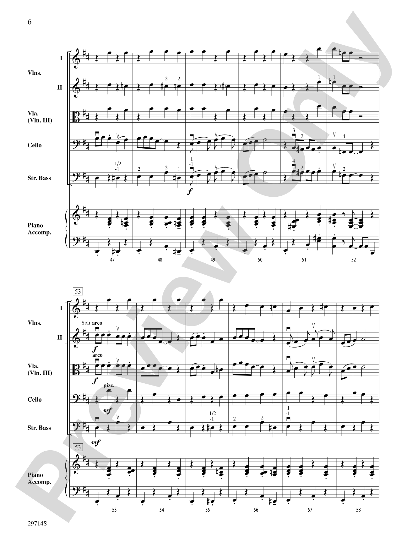 Jingle Rock: String Orchestra Conductor Score & Parts