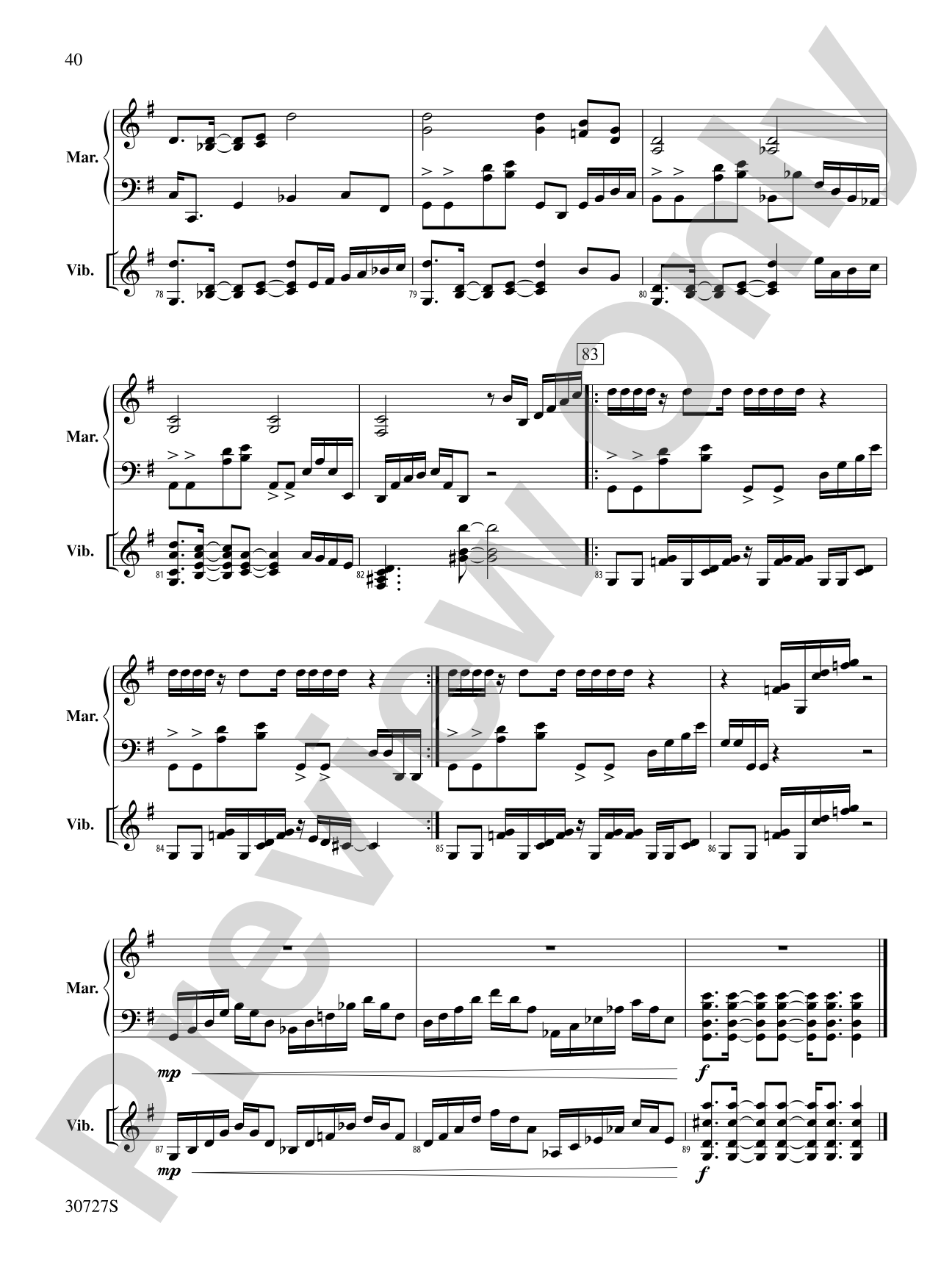 The Gershwin Mallet Collection: Mallet Instrument Book