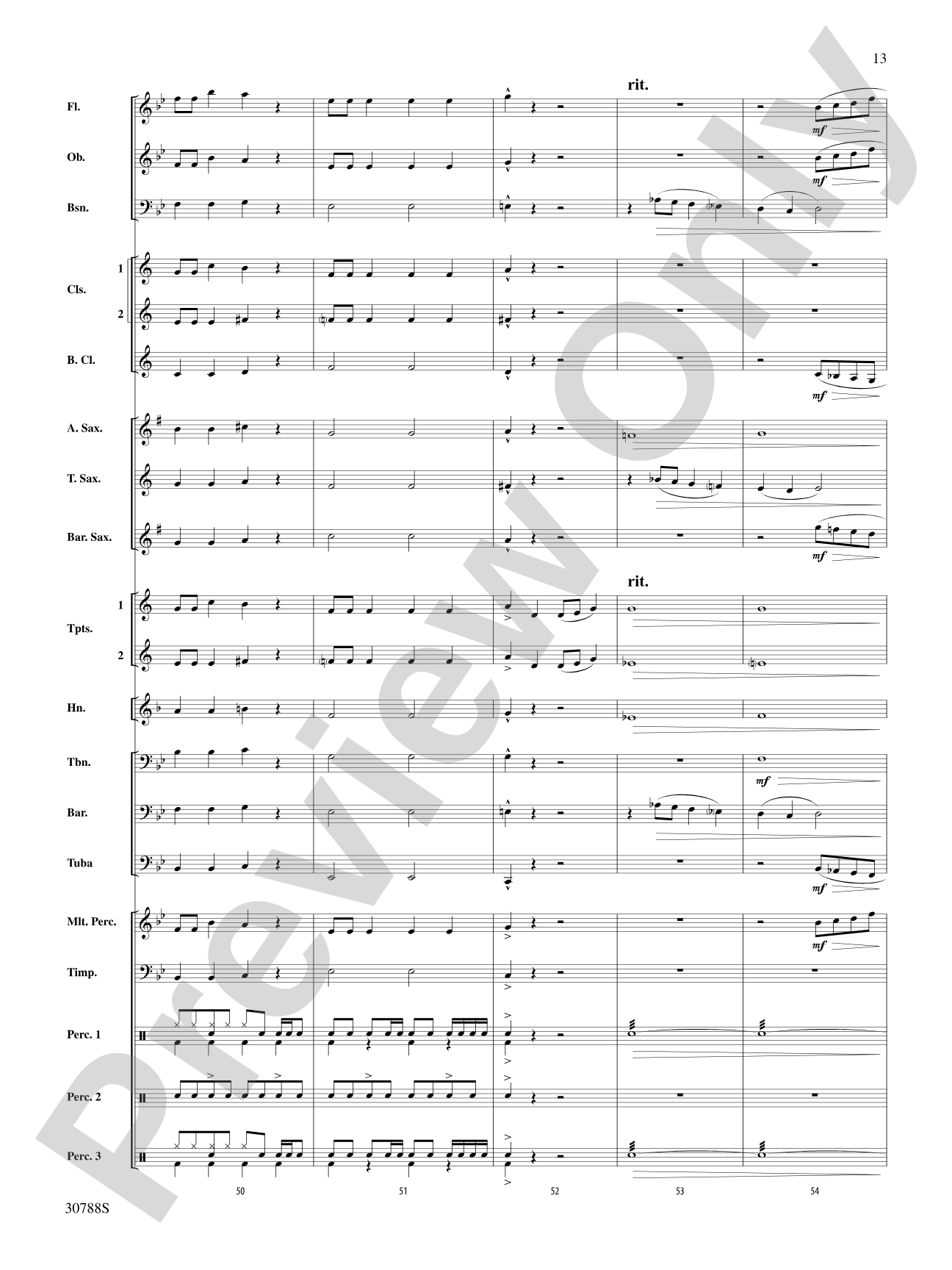 Selections from The Rolling Stones: Concert Band Conductor Score & Parts