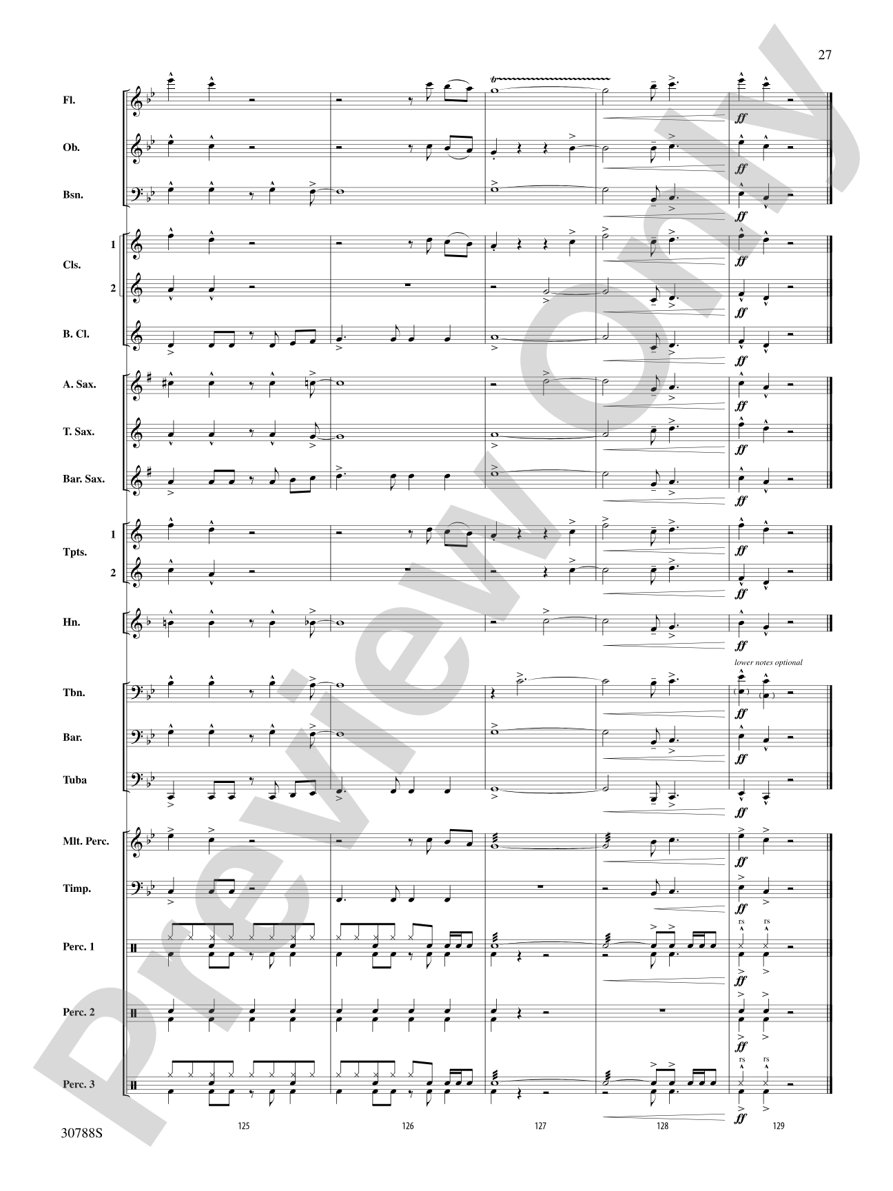 Selections from The Rolling Stones: Concert Band Conductor Score & Parts