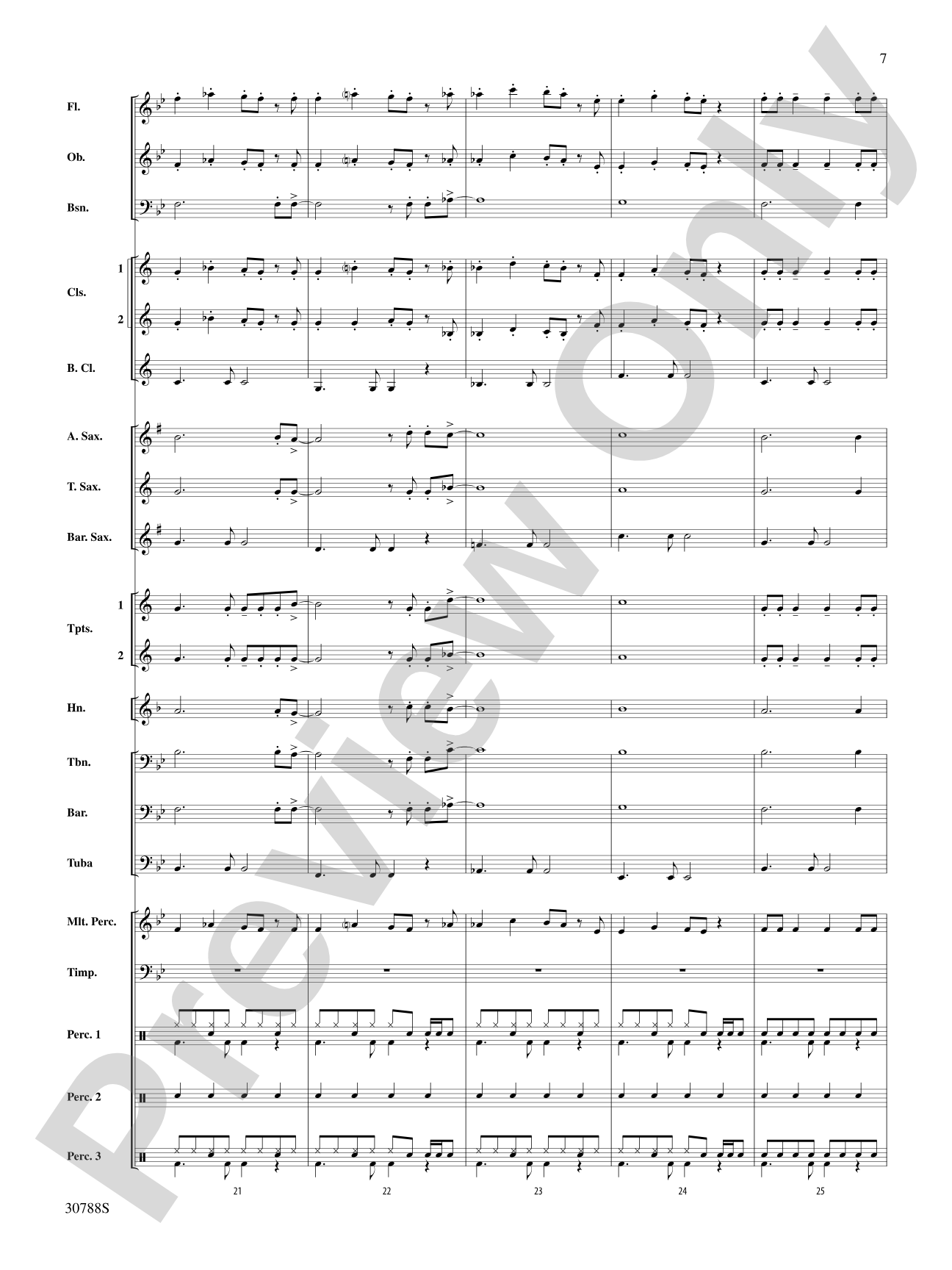 Selections from The Rolling Stones: Concert Band Conductor Score & Parts