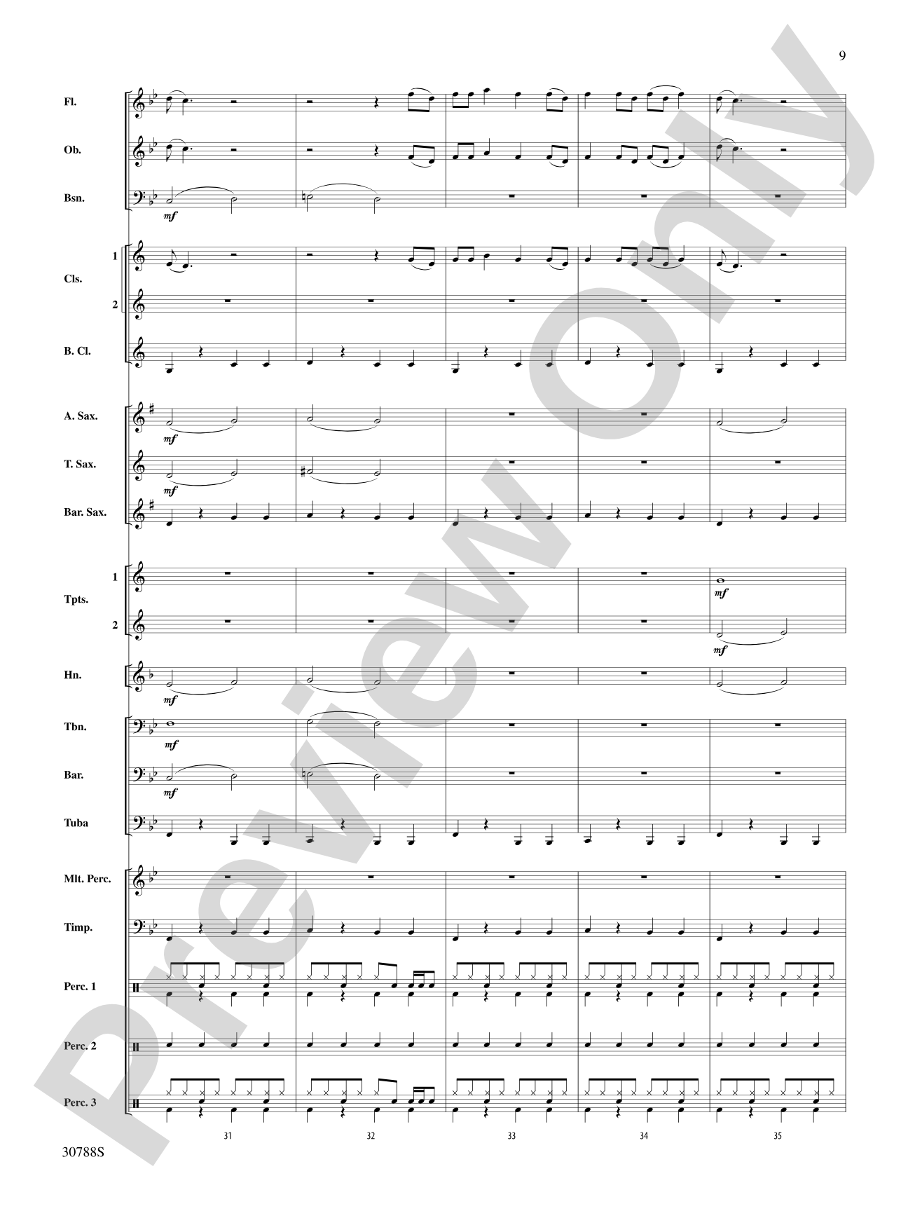 Selections from The Rolling Stones: Concert Band Conductor Score & Parts