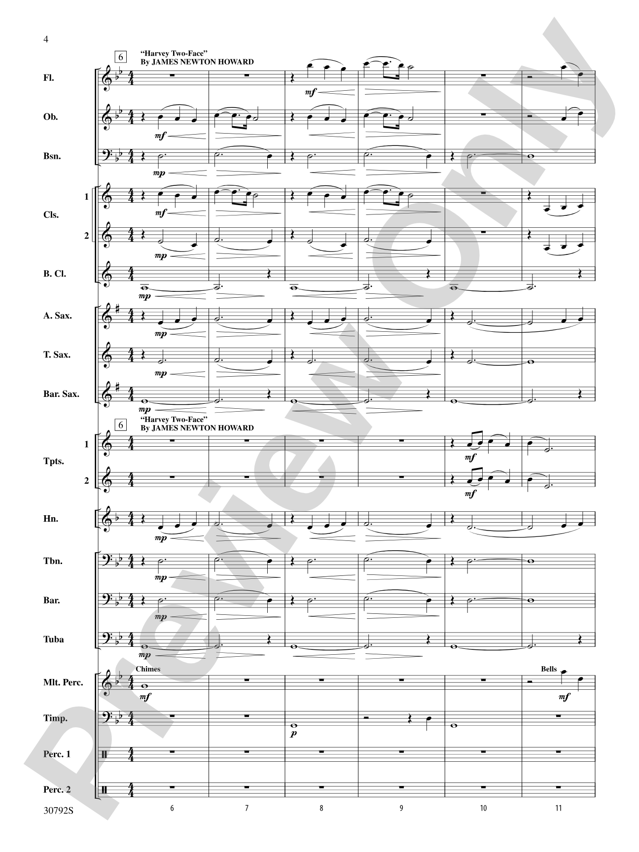 The Dark Knight, Selections from: Concert Band Conductor Score & Parts