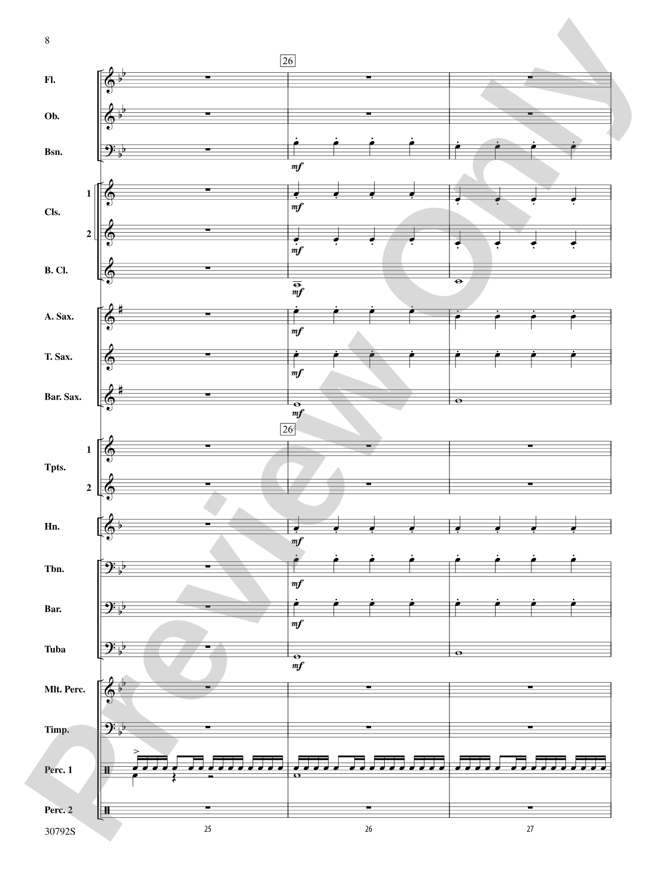 The Dark Knight, Selections from: Concert Band Conductor Score & Parts