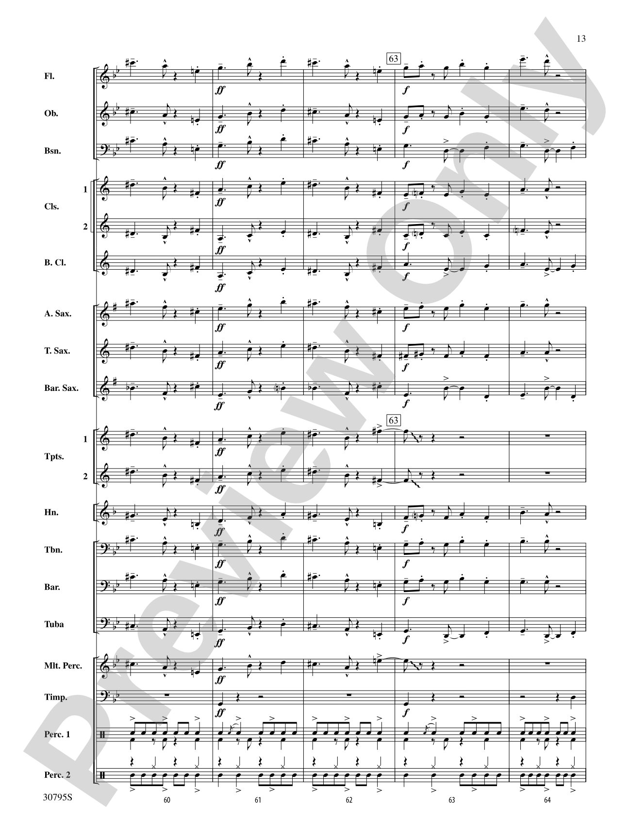 Harry Potter and the Half-Blood Prince, Selections from: Concert Band Conductor Score & Parts